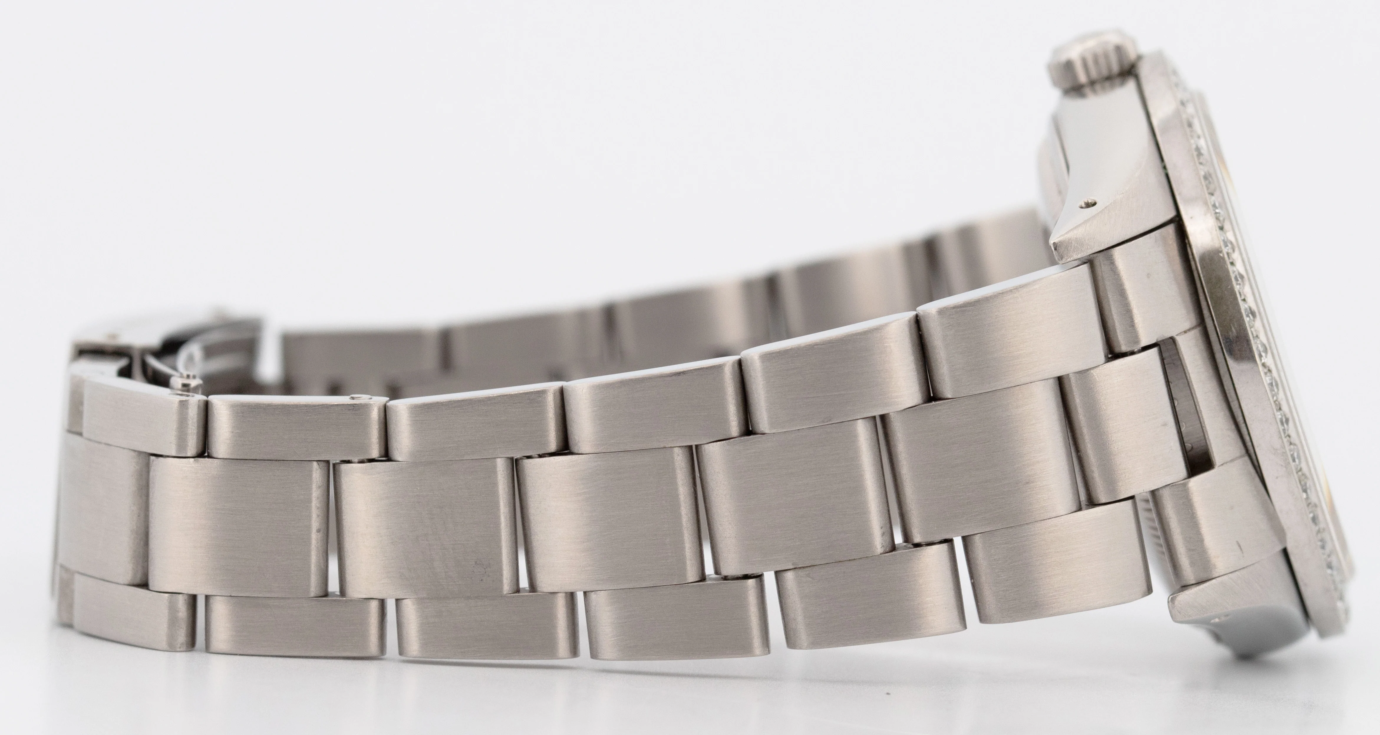 Rolex Air-King Precision Mother of Pearl DIAMOND Bezel Steel 34mm Watch 14000 - Image 7