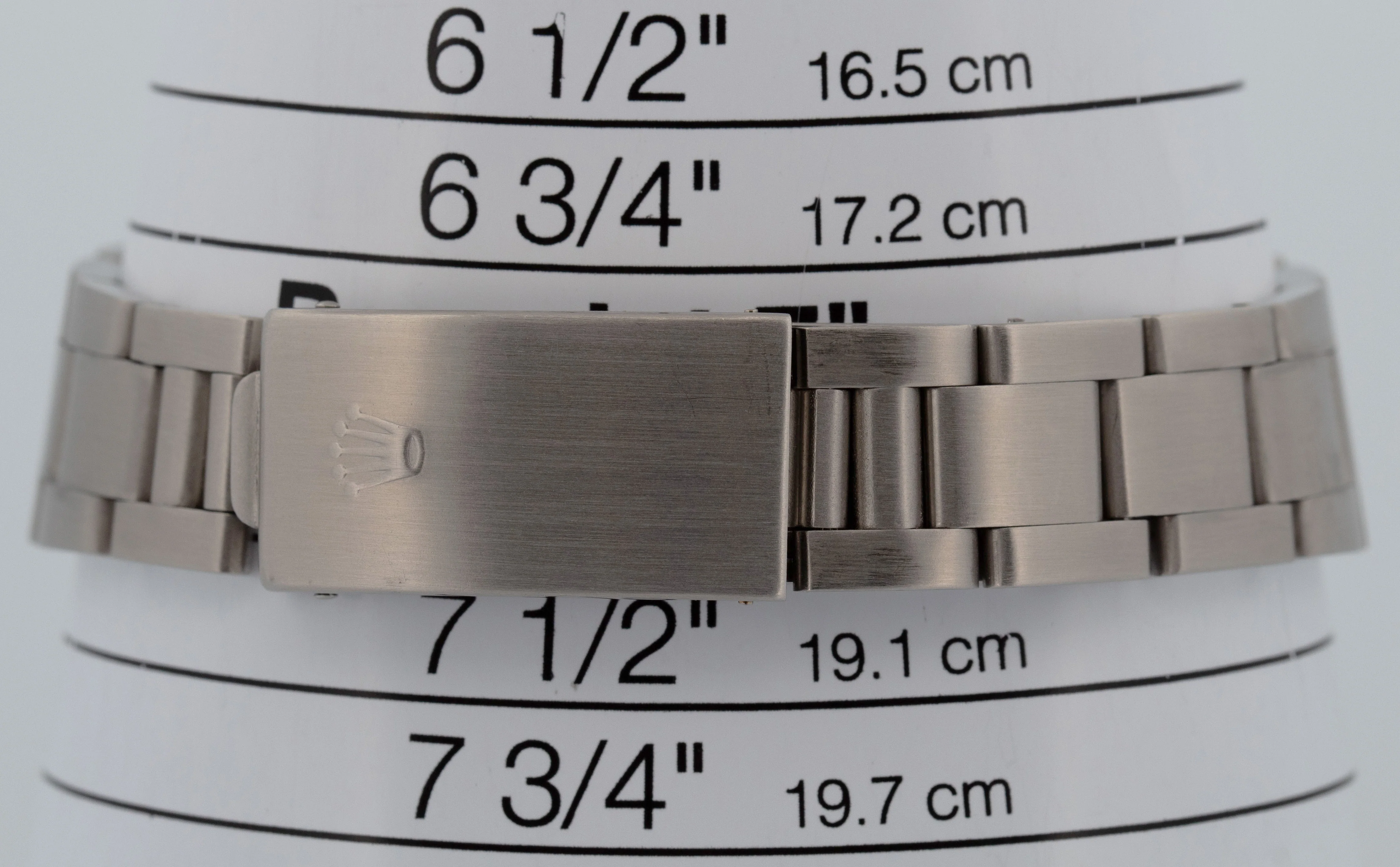 Rolex Air-King Precision Mother of Pearl DIAMOND Bezel Steel 34mm Watch 14000 - Image 9