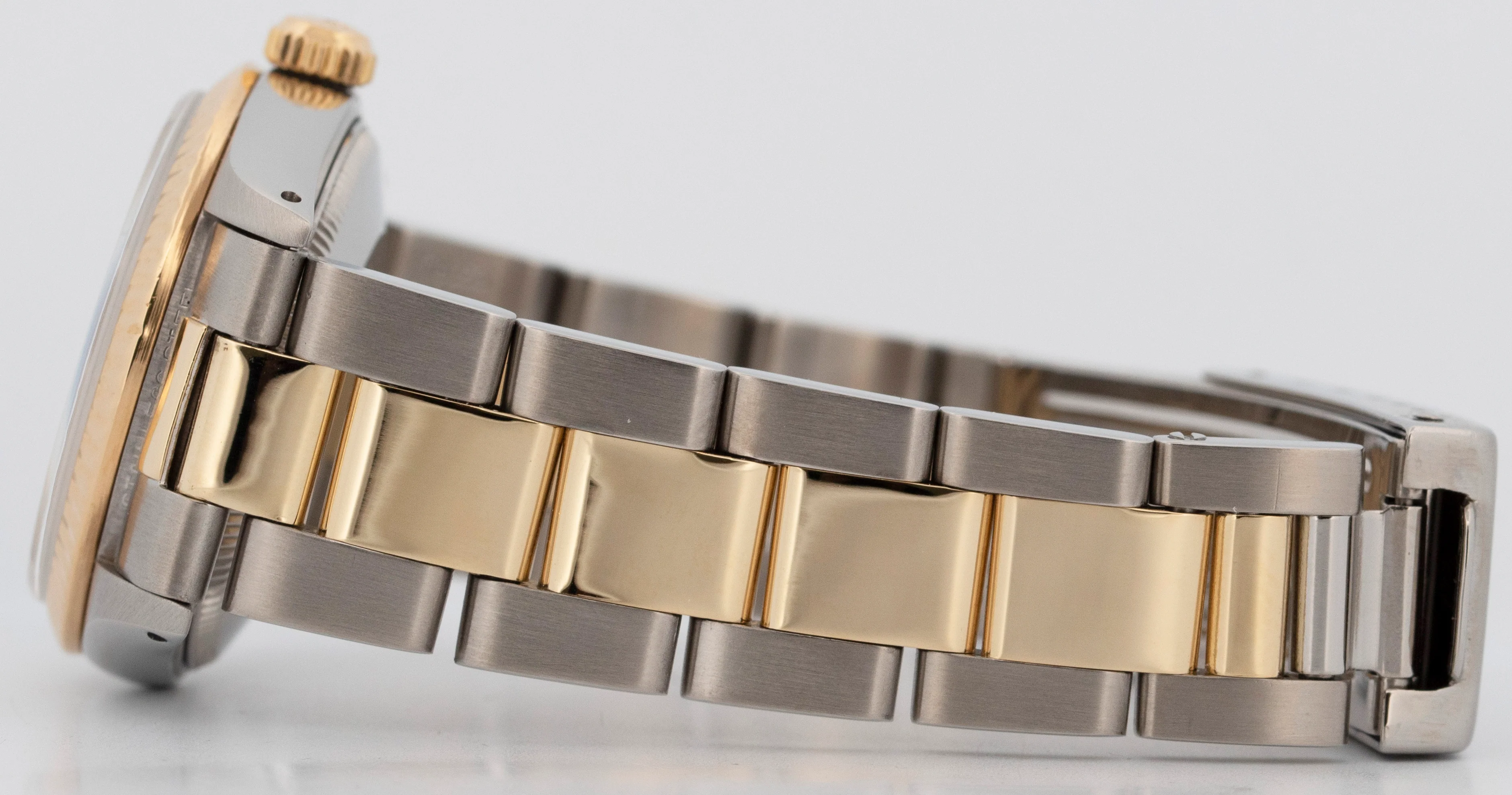Rolex DateJust 31mm Midsize Two-Tone CHAMPAGNE 14K Yellow Gold Fluted 68273 - Image 6