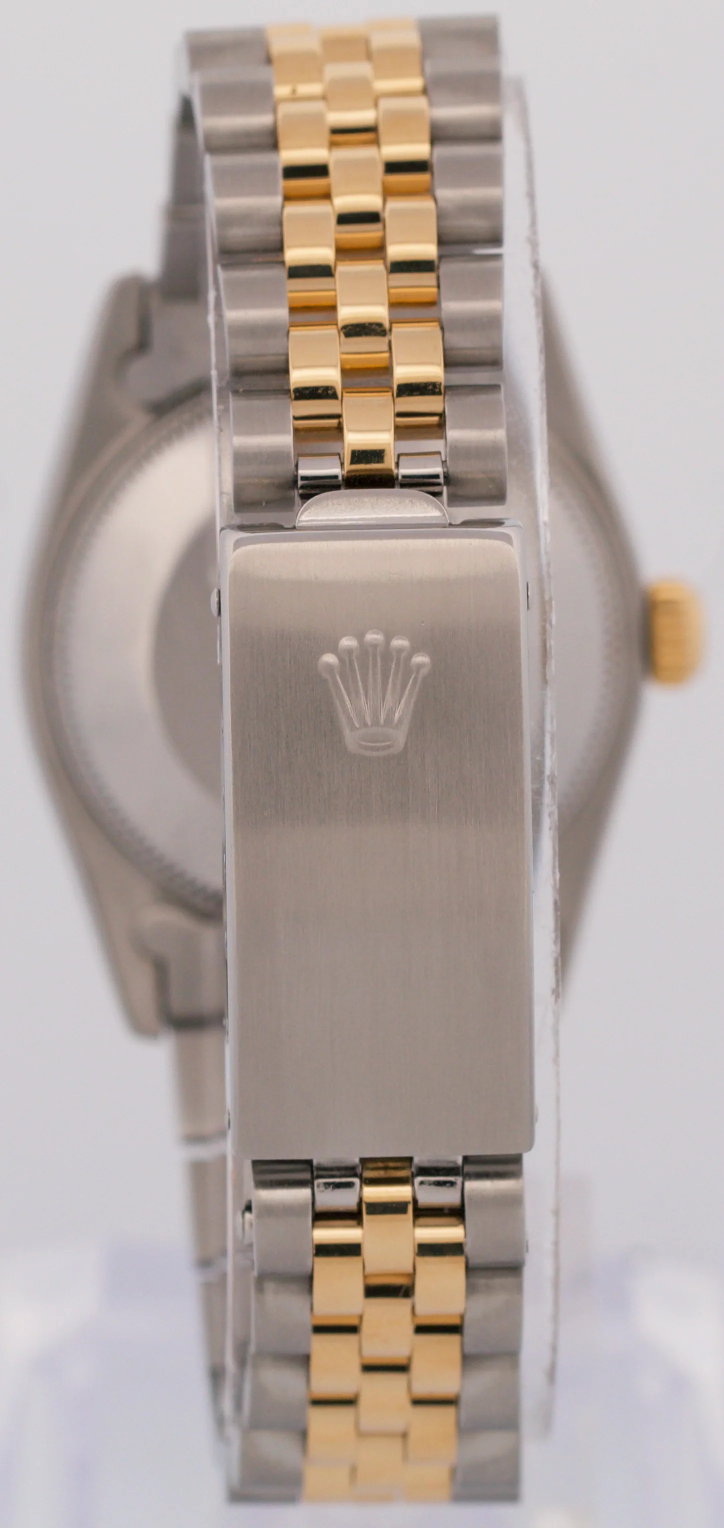 Rolex DateJust 31mm Midsize Two-Tone CHAMPAGNE 18K Yellow Gold Fluted 68273 - Image 5