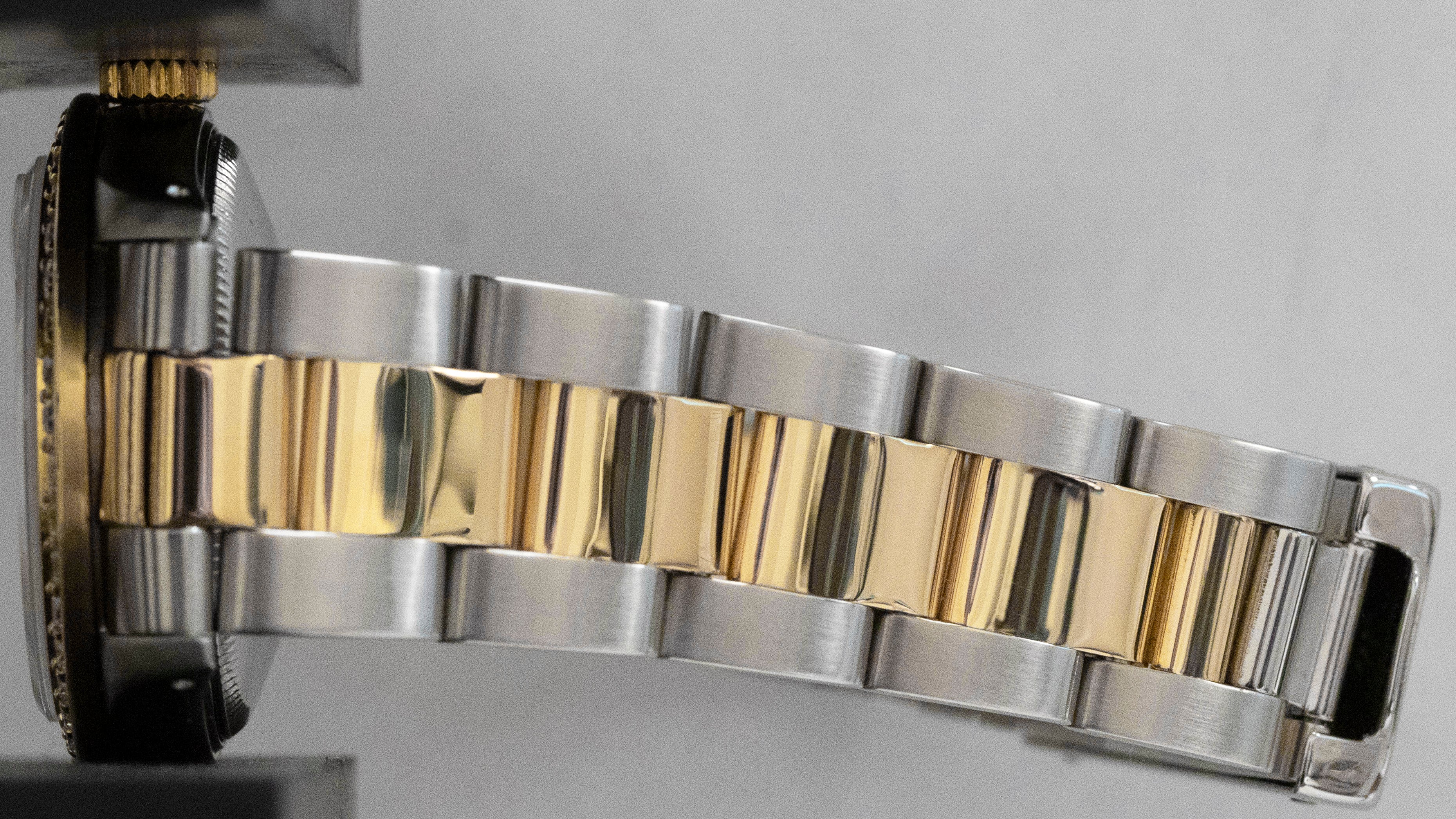 Rolex DateJust 31mm Midsize Two-Tone MOP DIAMOND Steel 18K Yellow Gold 68273 - Image 9