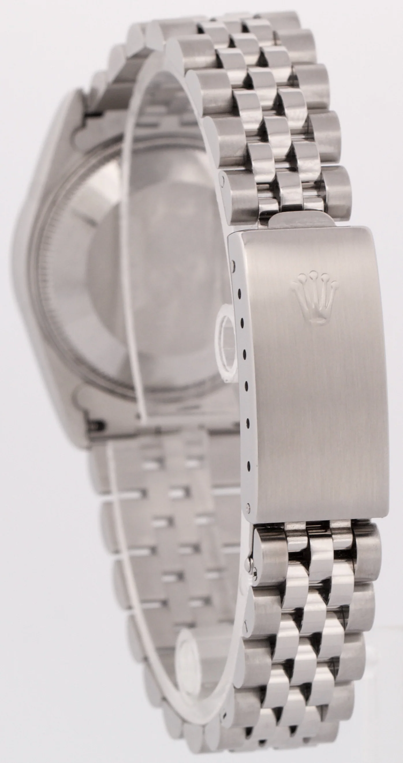 Rolex DateJust 31mm SILVER JUBILEE DIAMOND Steel Midsize 18K Fluted Watch 68274 - Image 5