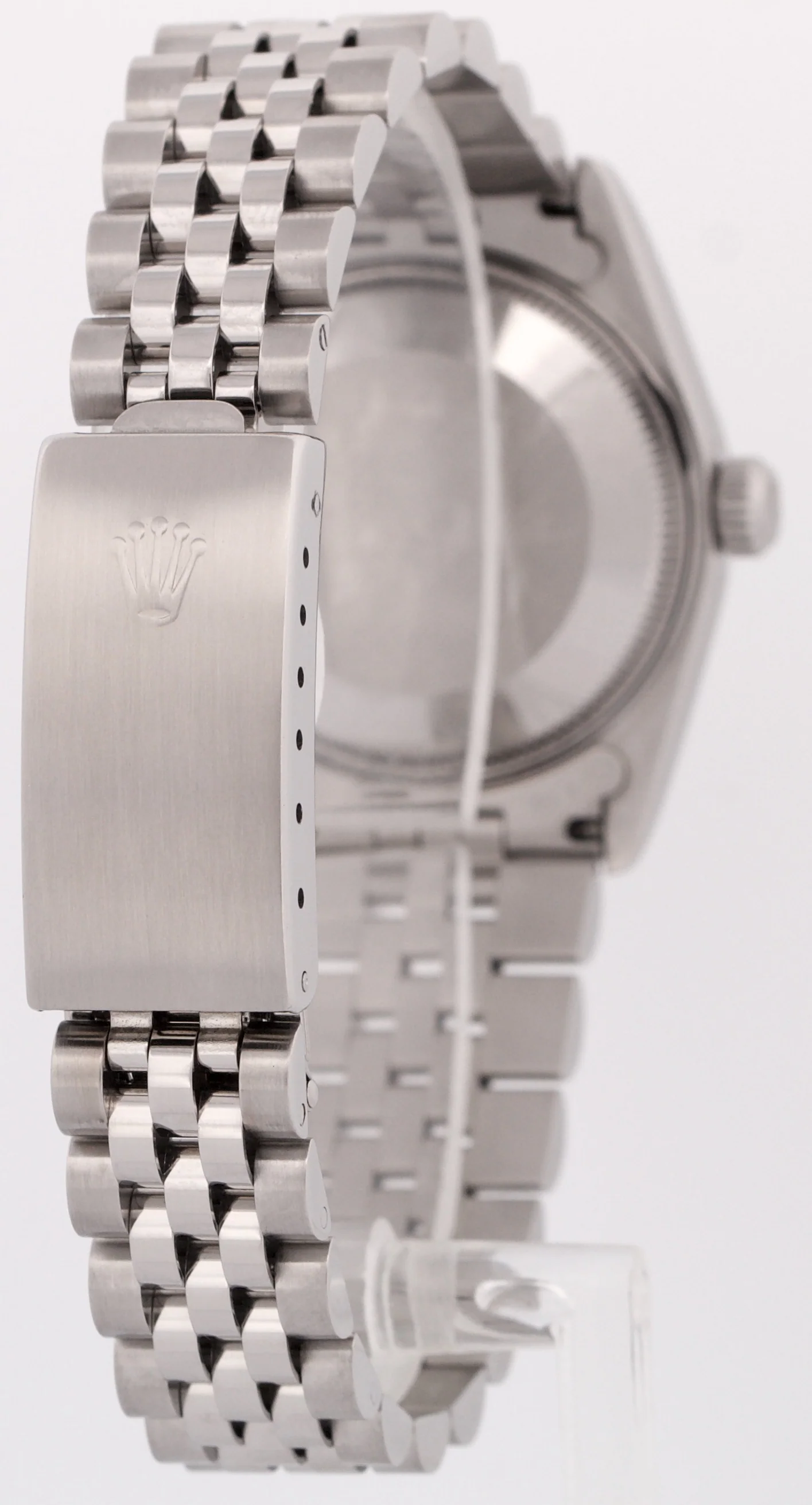 Rolex DateJust 31mm SILVER JUBILEE DIAMOND Steel Midsize 18K Fluted Watch 68274 - Image 6