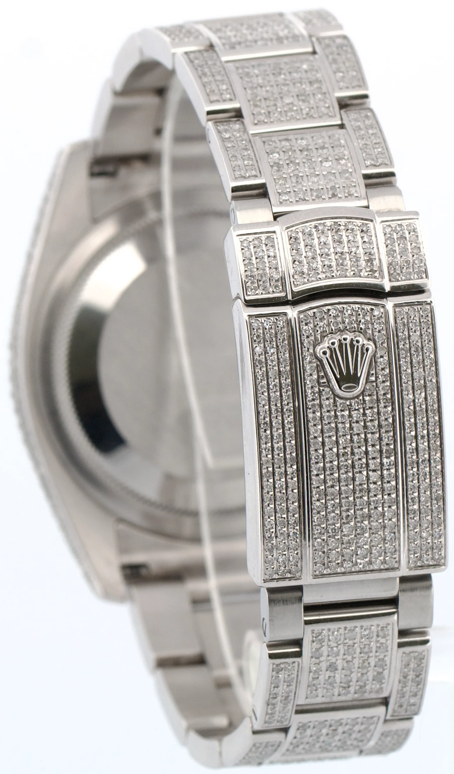 Rolex DateJust 36 PAVE MOP DIAMOND ROMAN Stainless Oyster 36mm Watch 116200 - Image 5