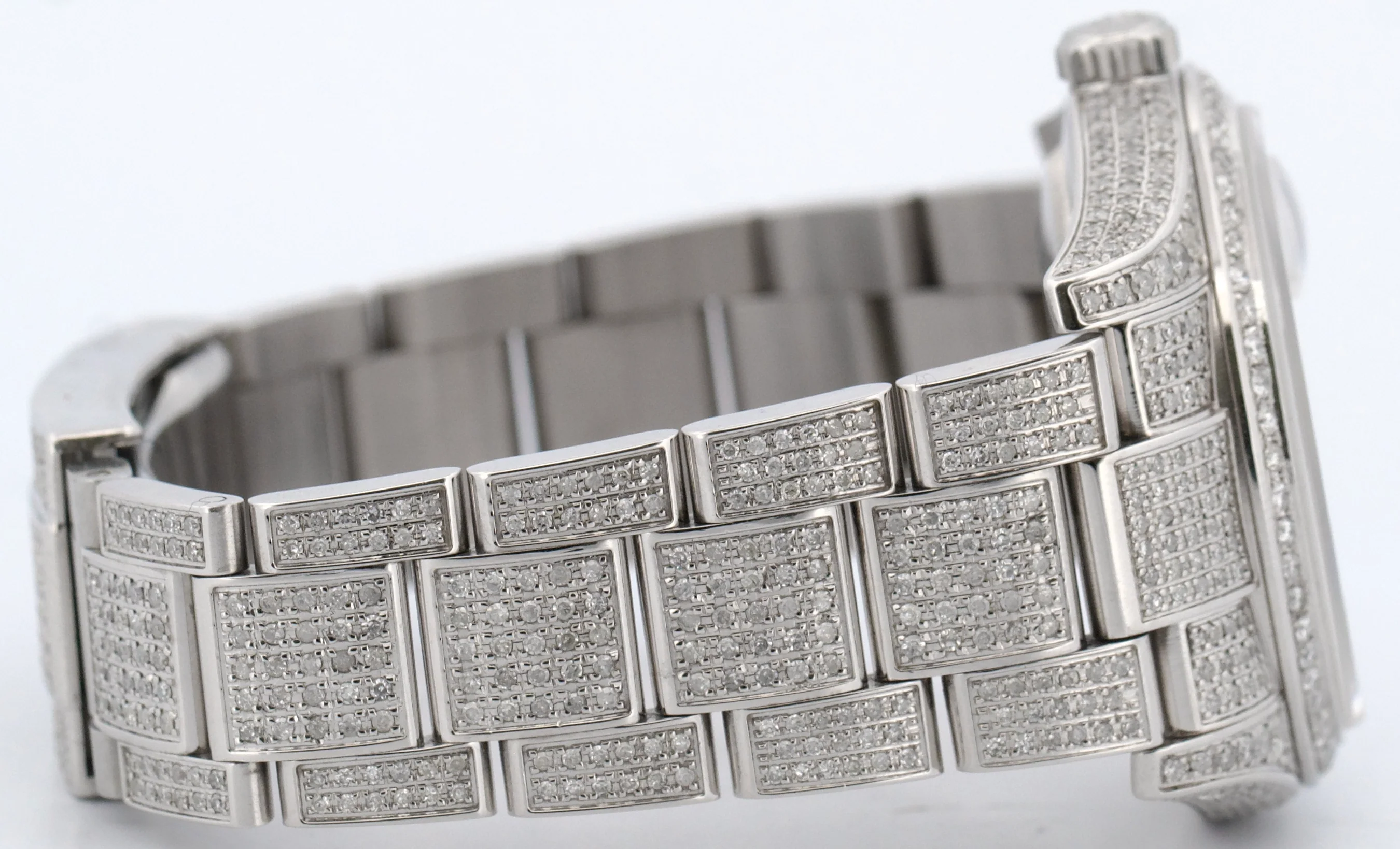 Rolex DateJust 36 PAVE MOP DIAMOND ROMAN Stainless Oyster 36mm Watch 116200 - Image 8