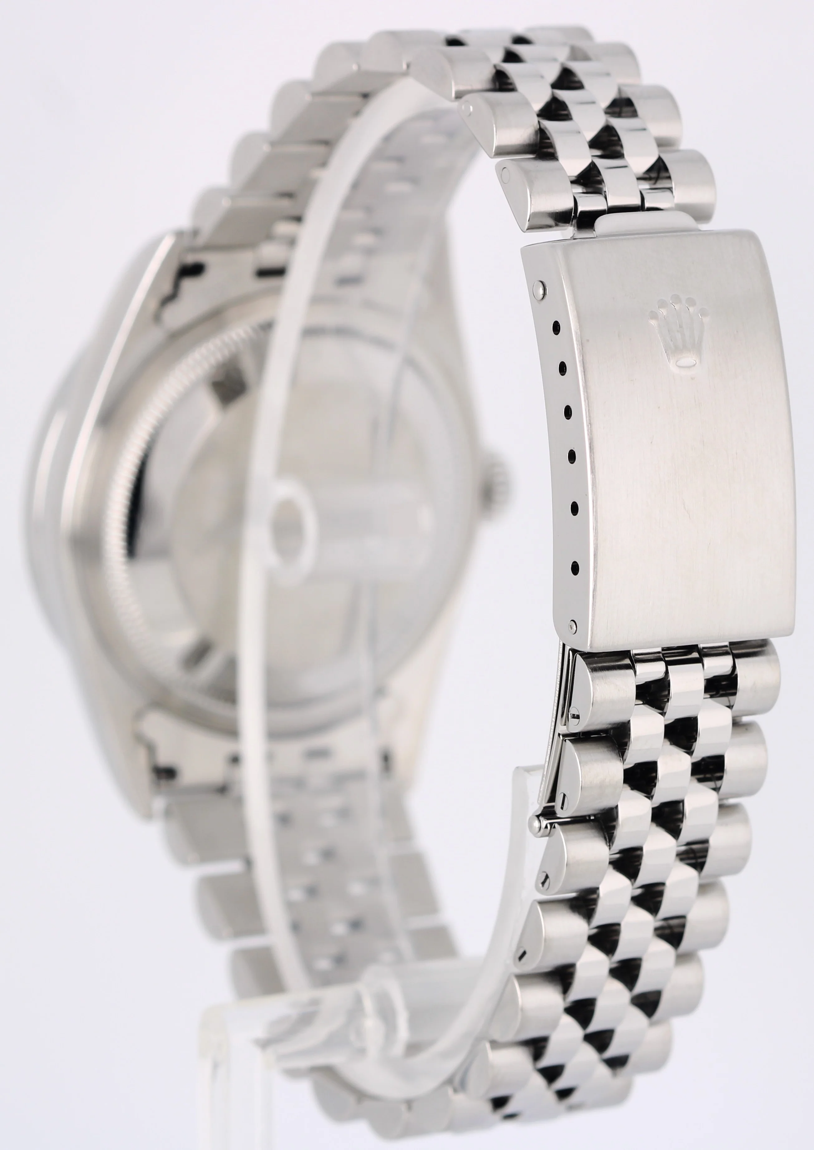Rolex DateJust 36 Tahitian Mother of Pearl Roman DIAMOND Dial Bezel 16220 Watch - Image 6