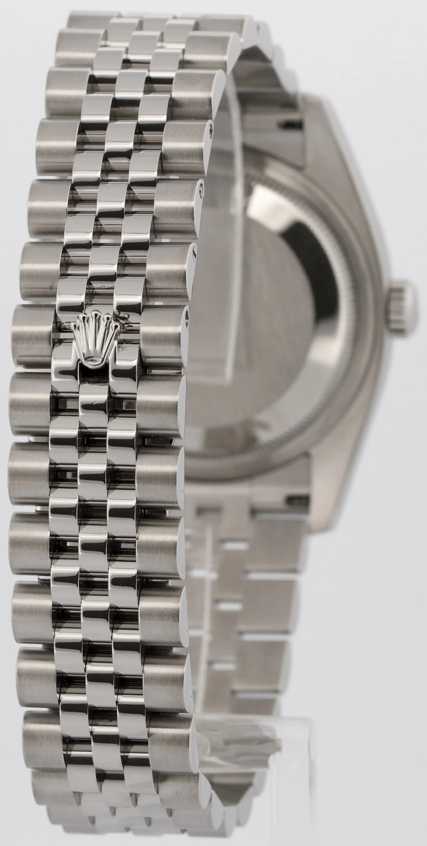 Rolex DateJust 36 TUXEDO Black Silver Steel JUBILEE 36mm RED ROULETTE 116200 - Image 6