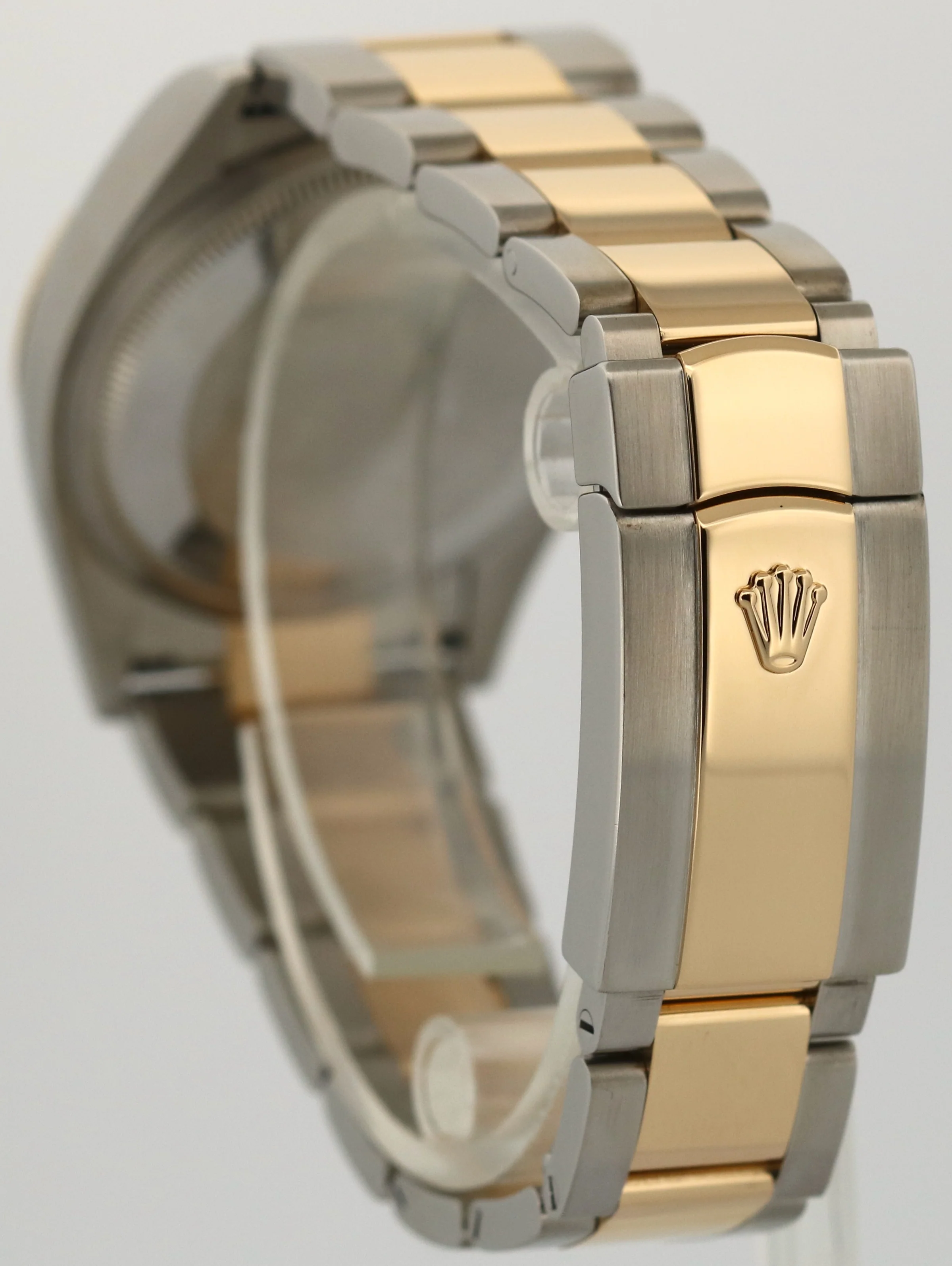 Rolex DateJust 36 WHITE ROMAN 18K Yellow Gold Steel OYSTER Fluted 36mm 126233 - Image 5