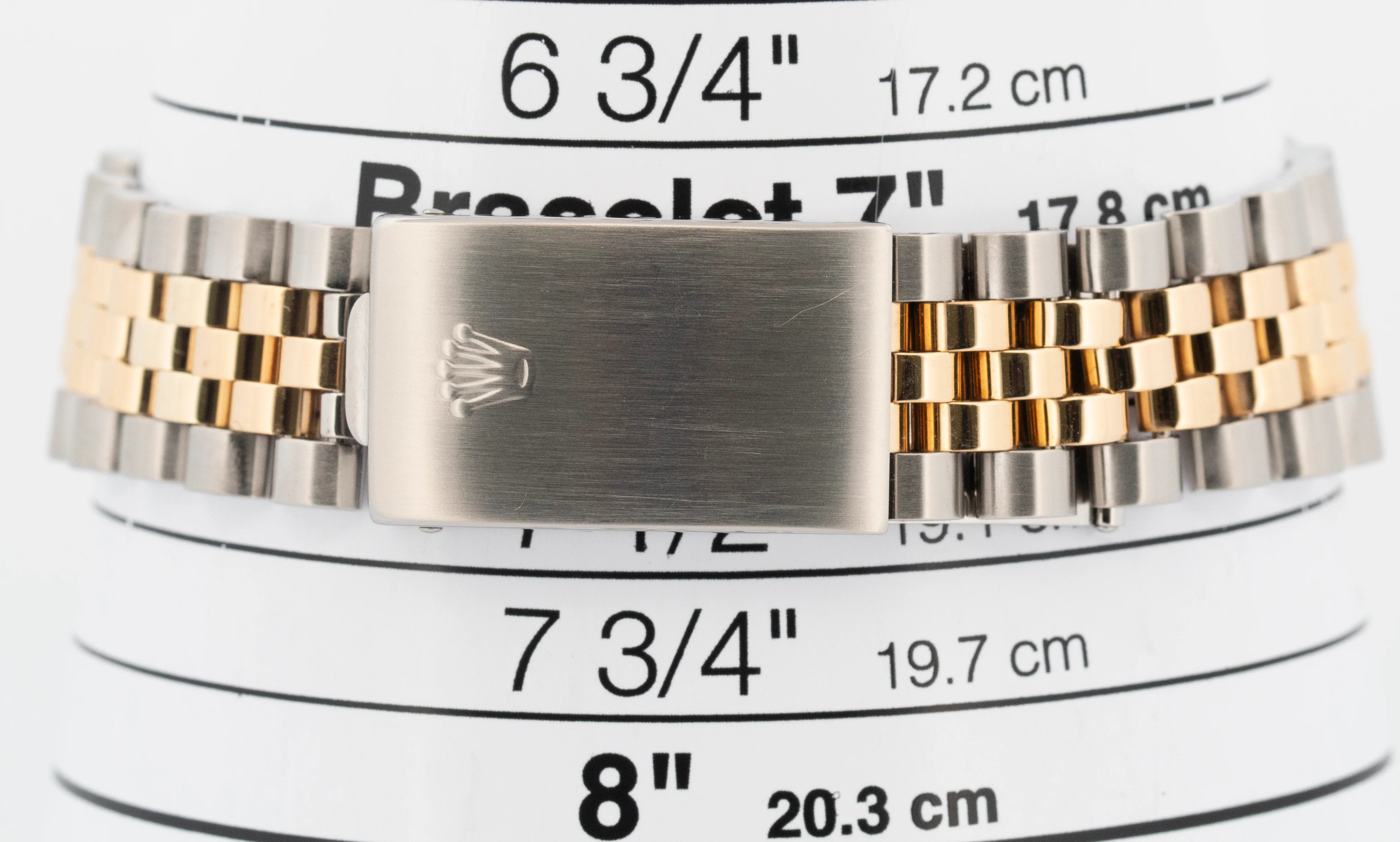 Rolex DateJust 36mm BLACK Jubilee 18K Yellow Gold JUBILEE Steel 16233 Watch - Image 8