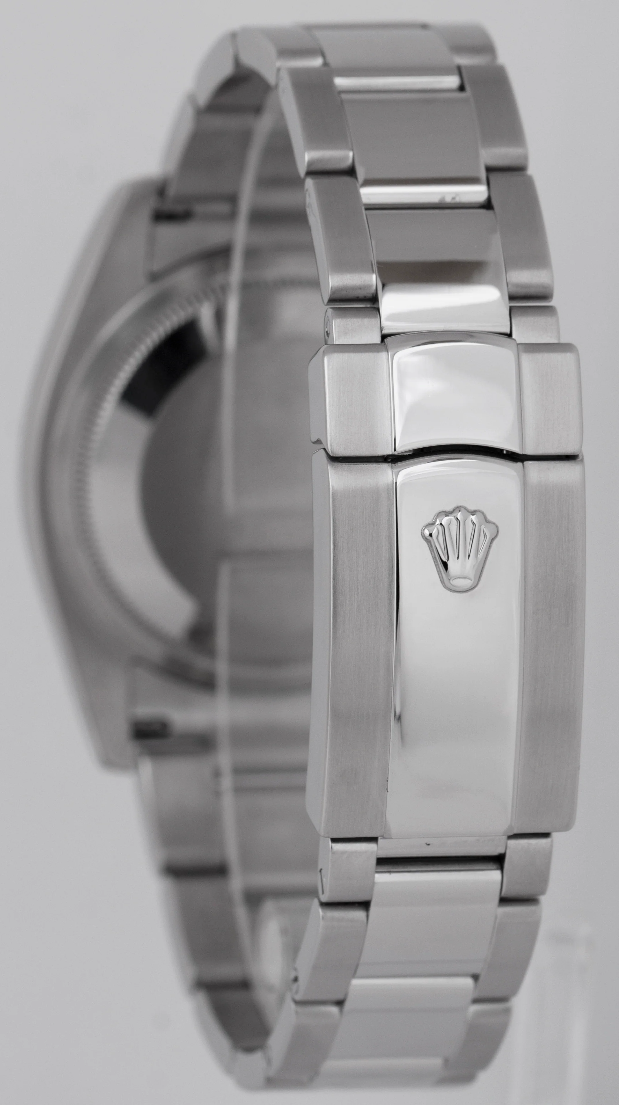 Rolex DateJust 36mm BLACK SUNBEAM ROMAN Stainless Steel Oyster Watch 116200 - Image 5