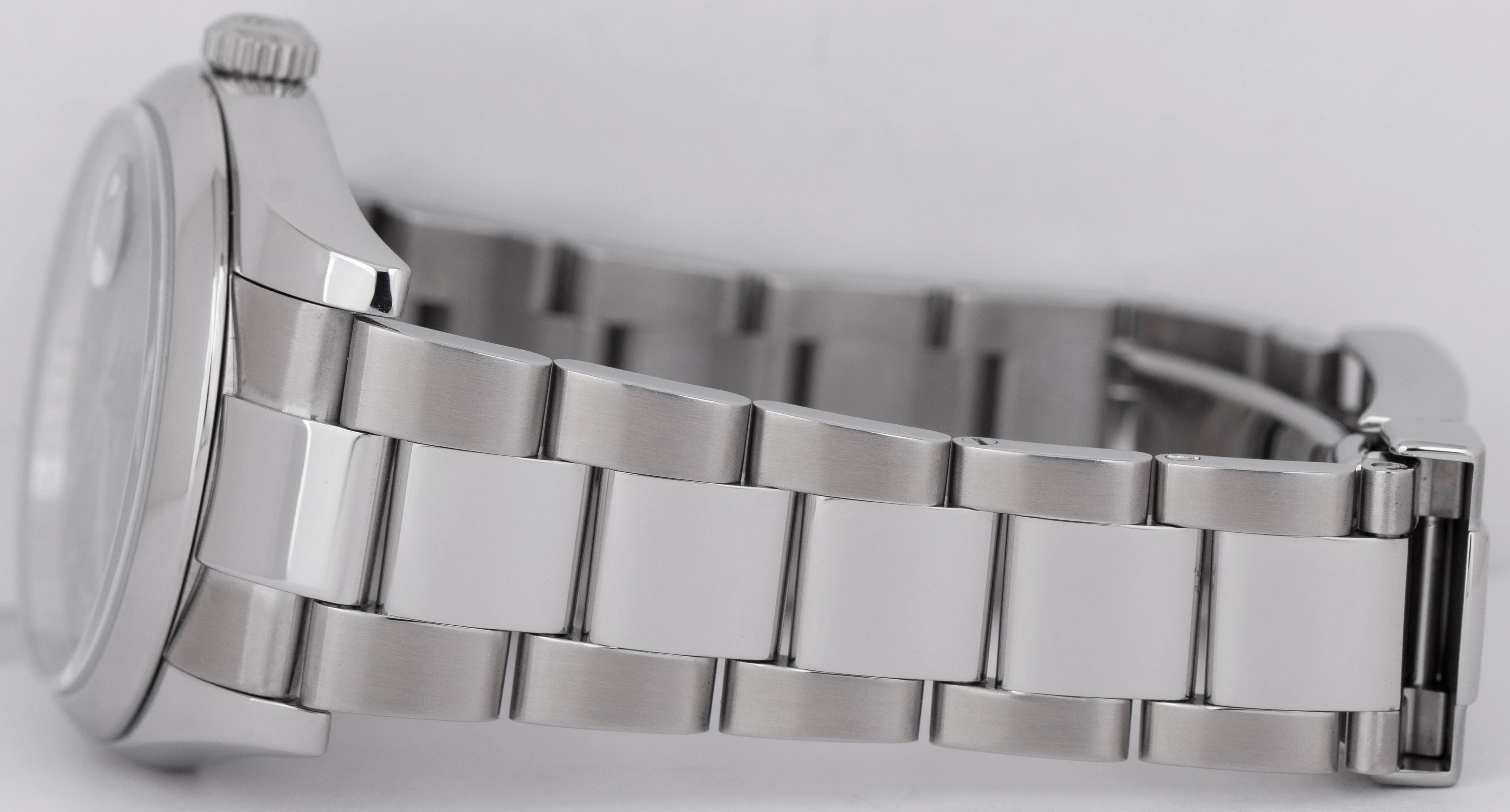 Rolex DateJust 36mm BLACK SUNBEAM ROMAN Stainless Steel Oyster Watch 116200 - Image 6