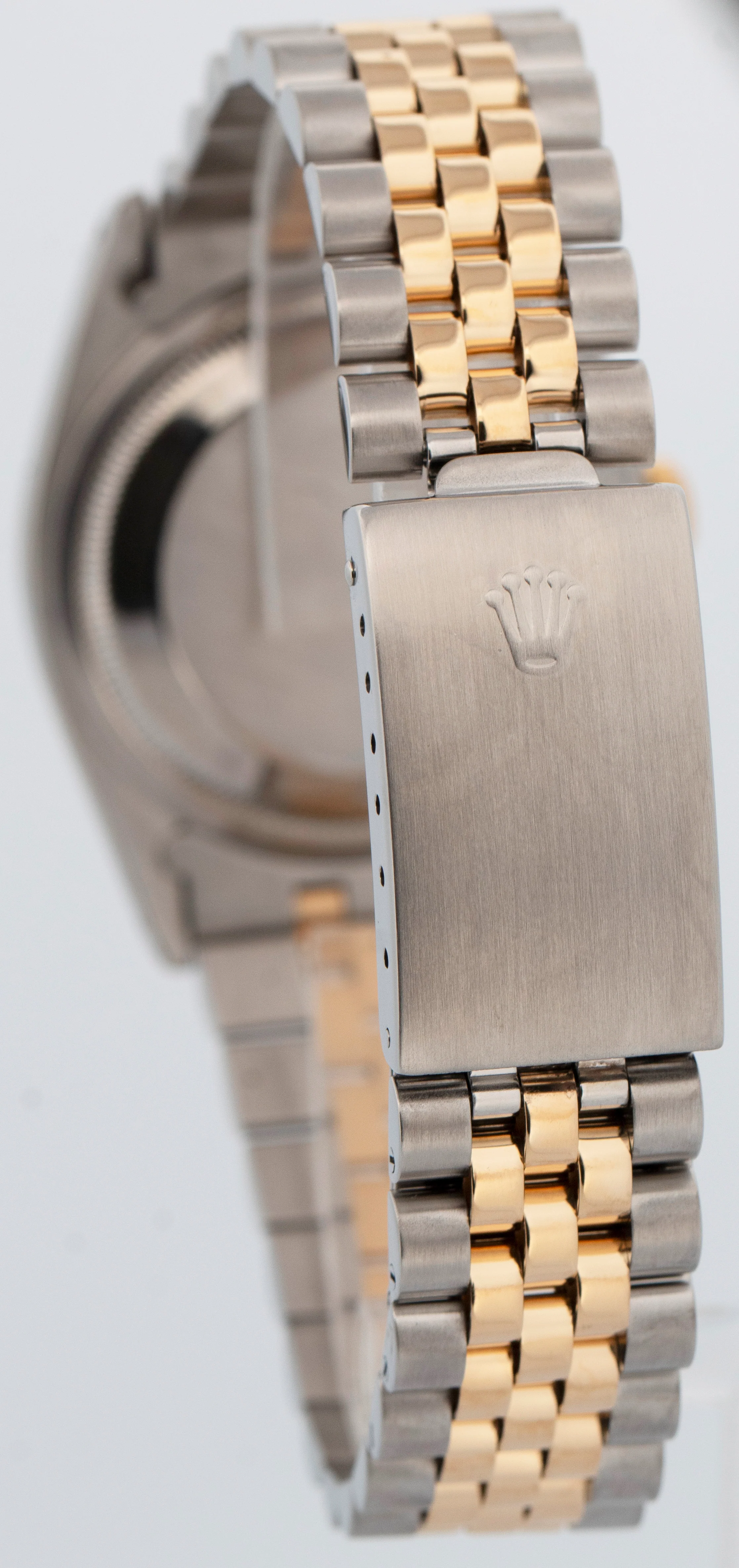 Rolex DateJust 36mm BLUE 18K Yellow Gold Stainless Steel JUBILEE Watch 16233 - Image 5