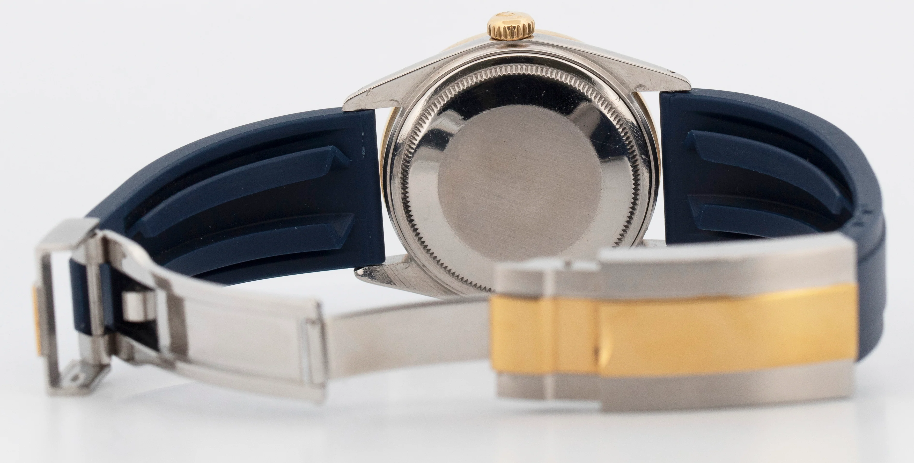 Rolex DateJust 36mm BLUE DIAMOND ARABIC Two-Tone Steel Yellow Gold 16013 Watch - Image 6