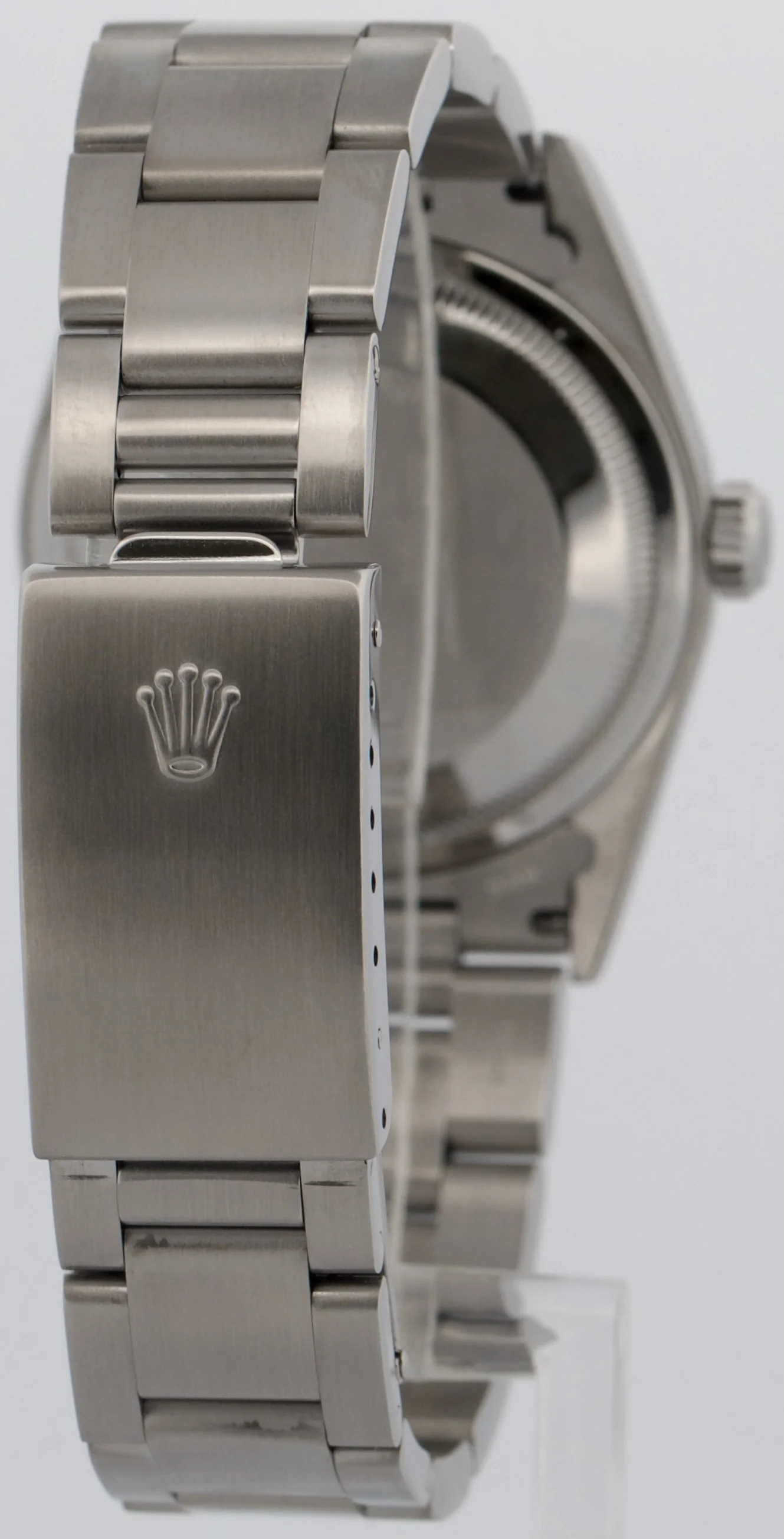 Rolex DateJust 36mm BLUE ROMAN Smooth Stainless Steel OYSTER Watch 16200 - Image 6