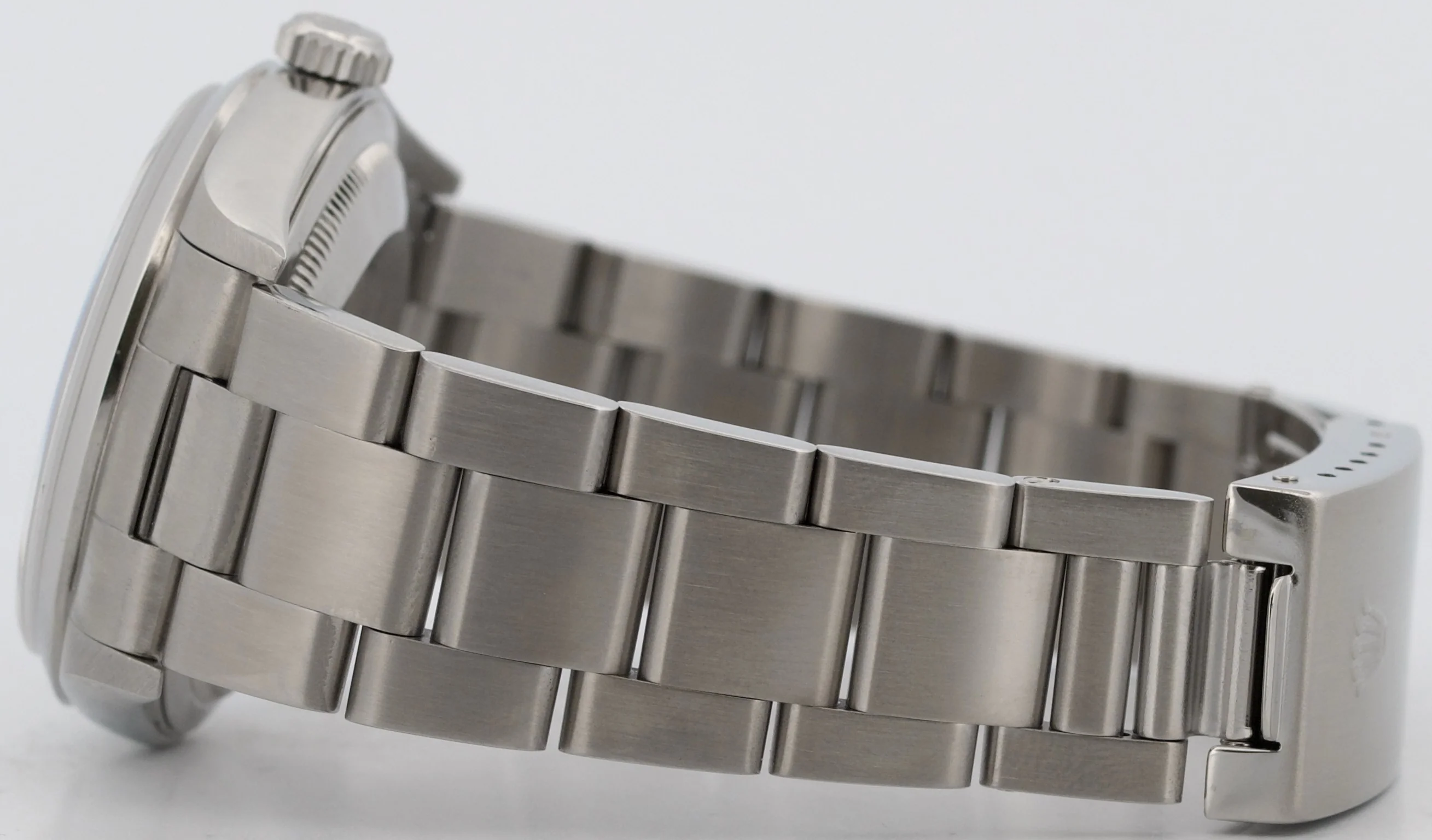 Rolex DateJust 36mm BLUE ROMAN Smooth Stainless Steel OYSTER Watch 16200 - Image 7