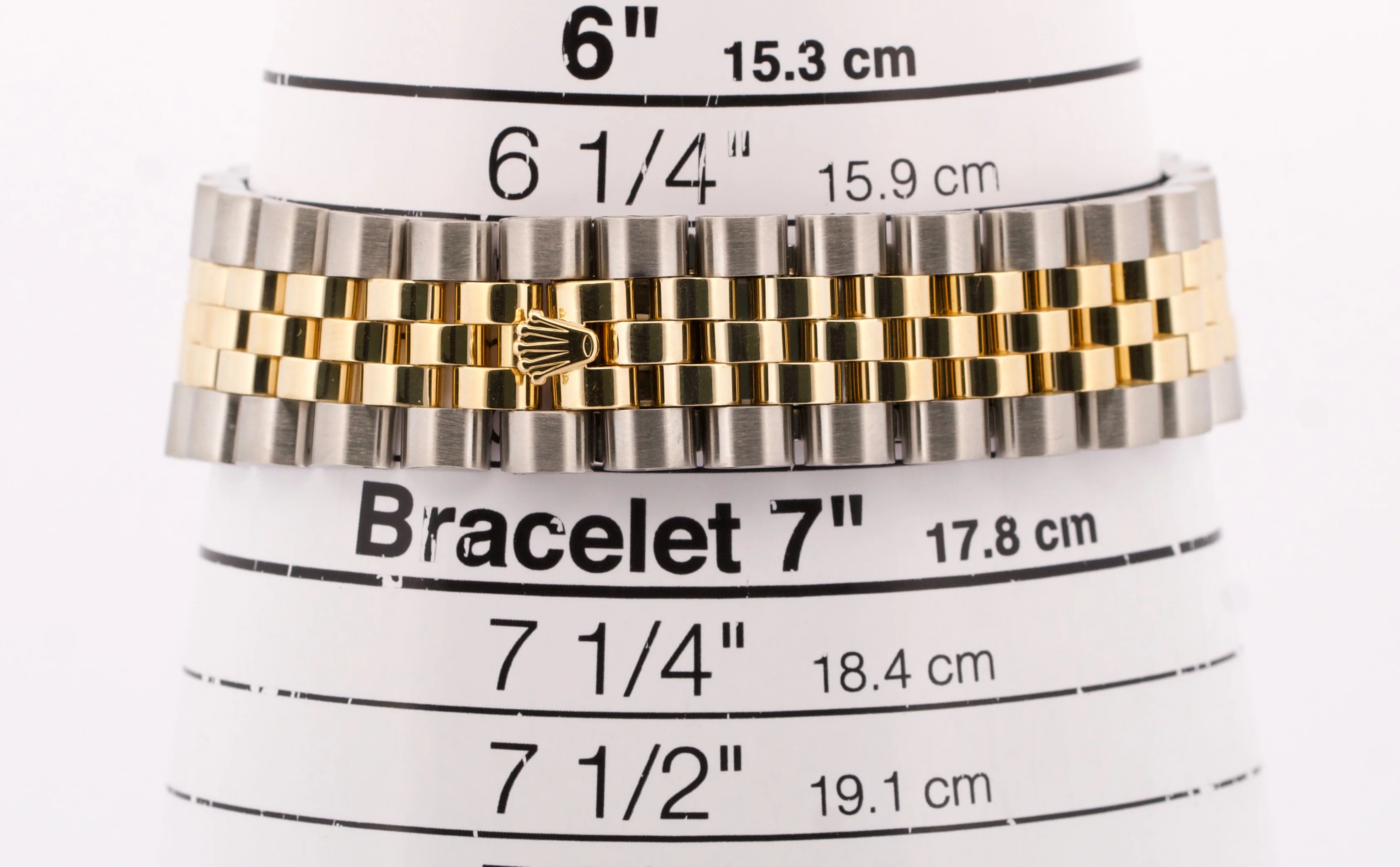 Rolex DateJust 36mm CHAMPAGNE 18K Gold Fluted Steel SUPER JUBILEE 116233 Watch - Image 9