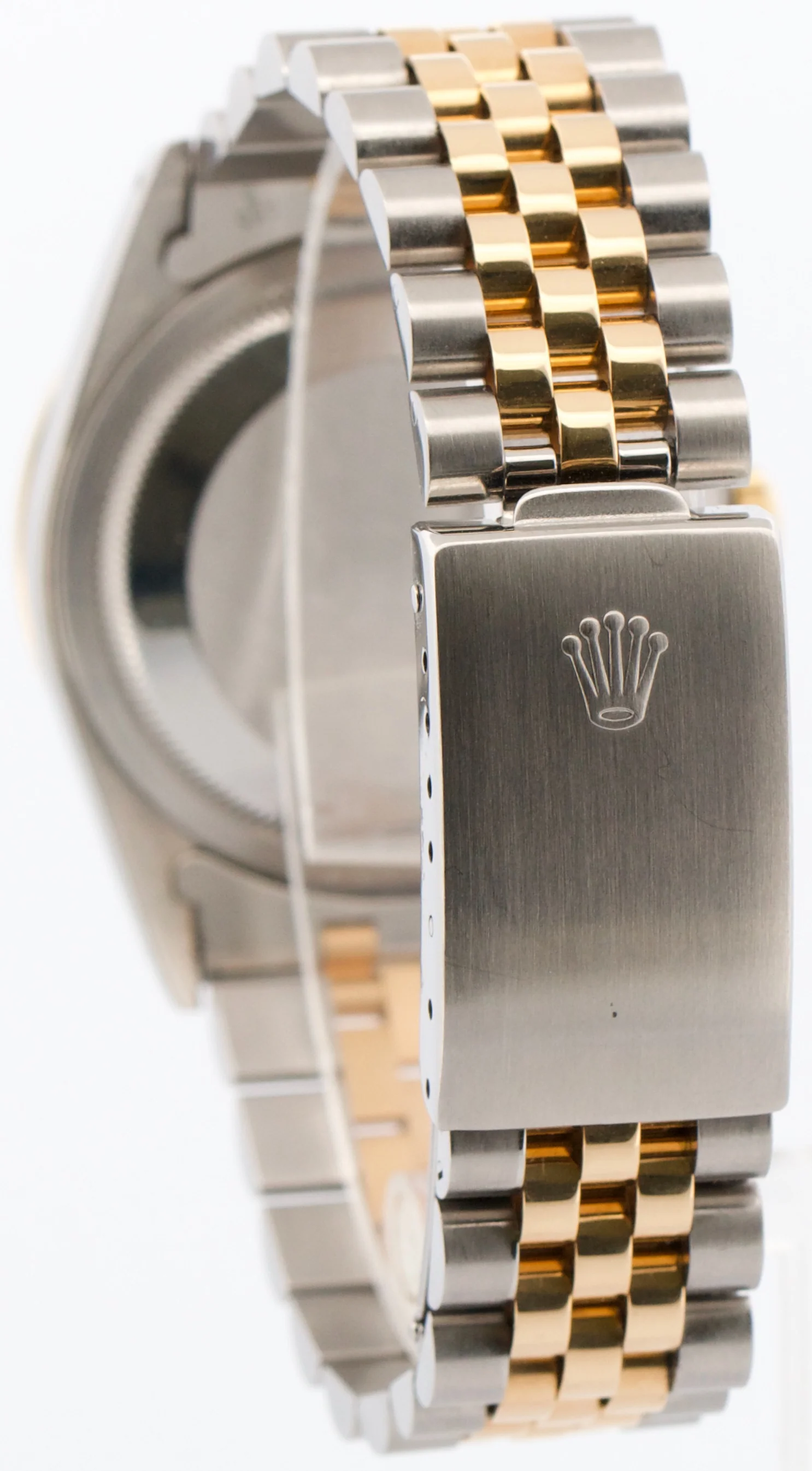 Rolex DateJust 36mm CHAMPAGNE DIAMOND 18K Yellow Gold Steel JUBILEE 16233 Watch - Image 5