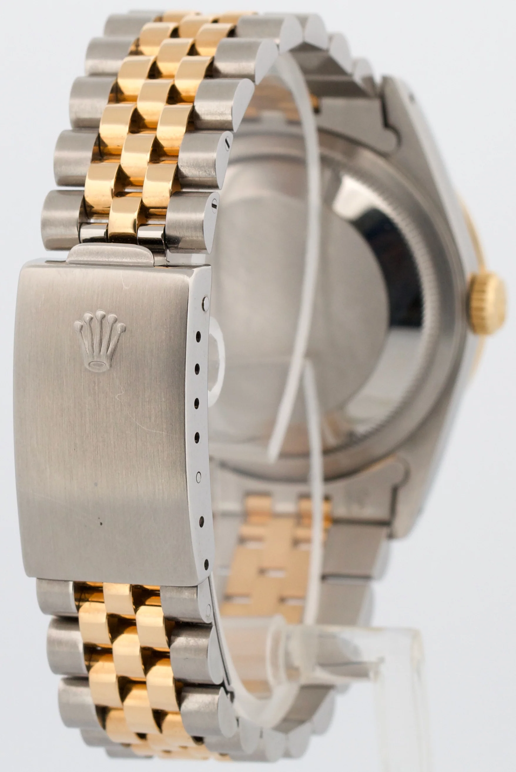 Rolex DateJust 36mm CHAMPAGNE DIAMOND 18K Yellow Gold Steel JUBILEE 16233 Watch - Image 6