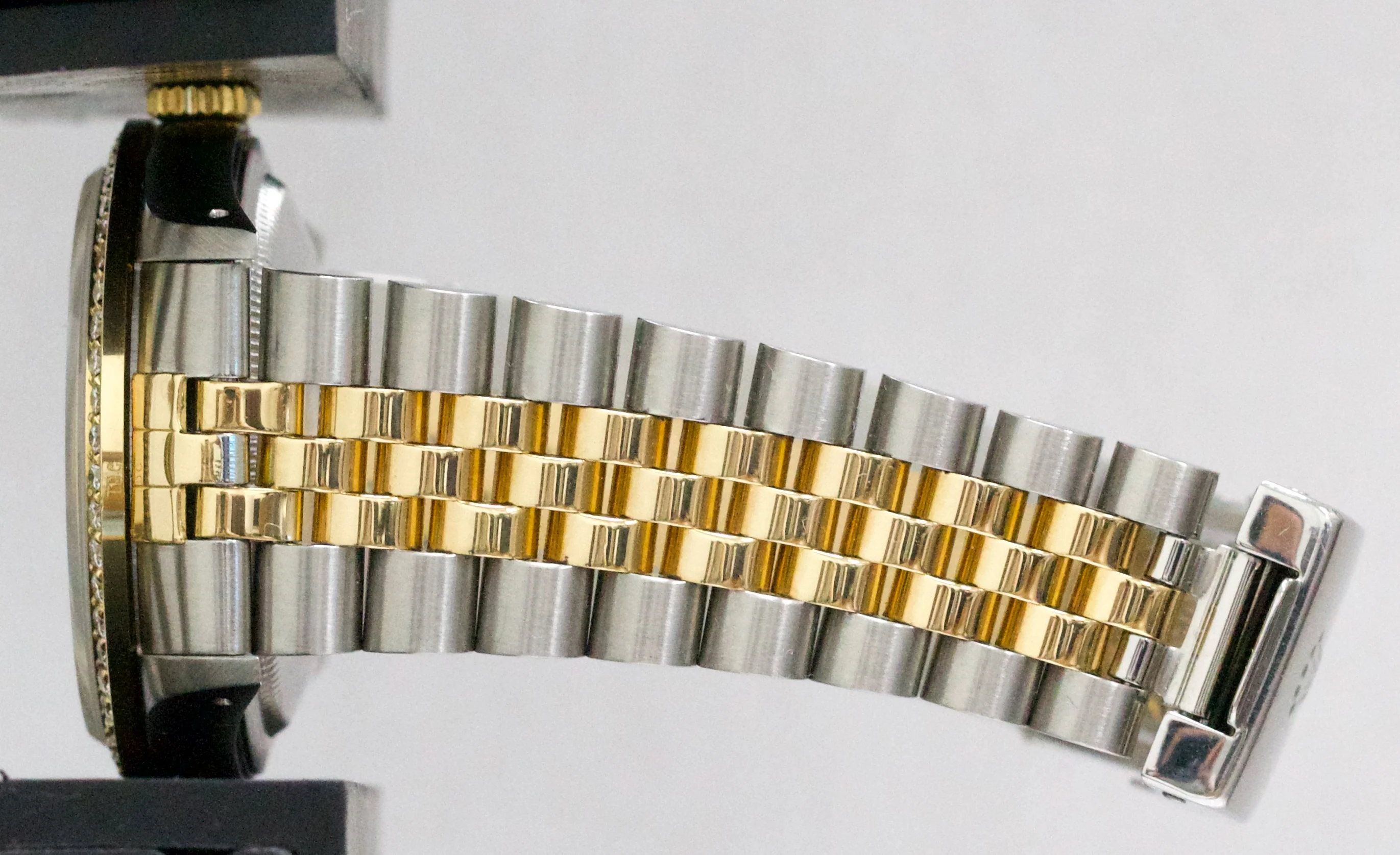 Rolex DateJust 36mm CHAMPAGNE DIAMOND 18K Yellow Gold Steel JUBILEE 16233 Watch - Image 9
