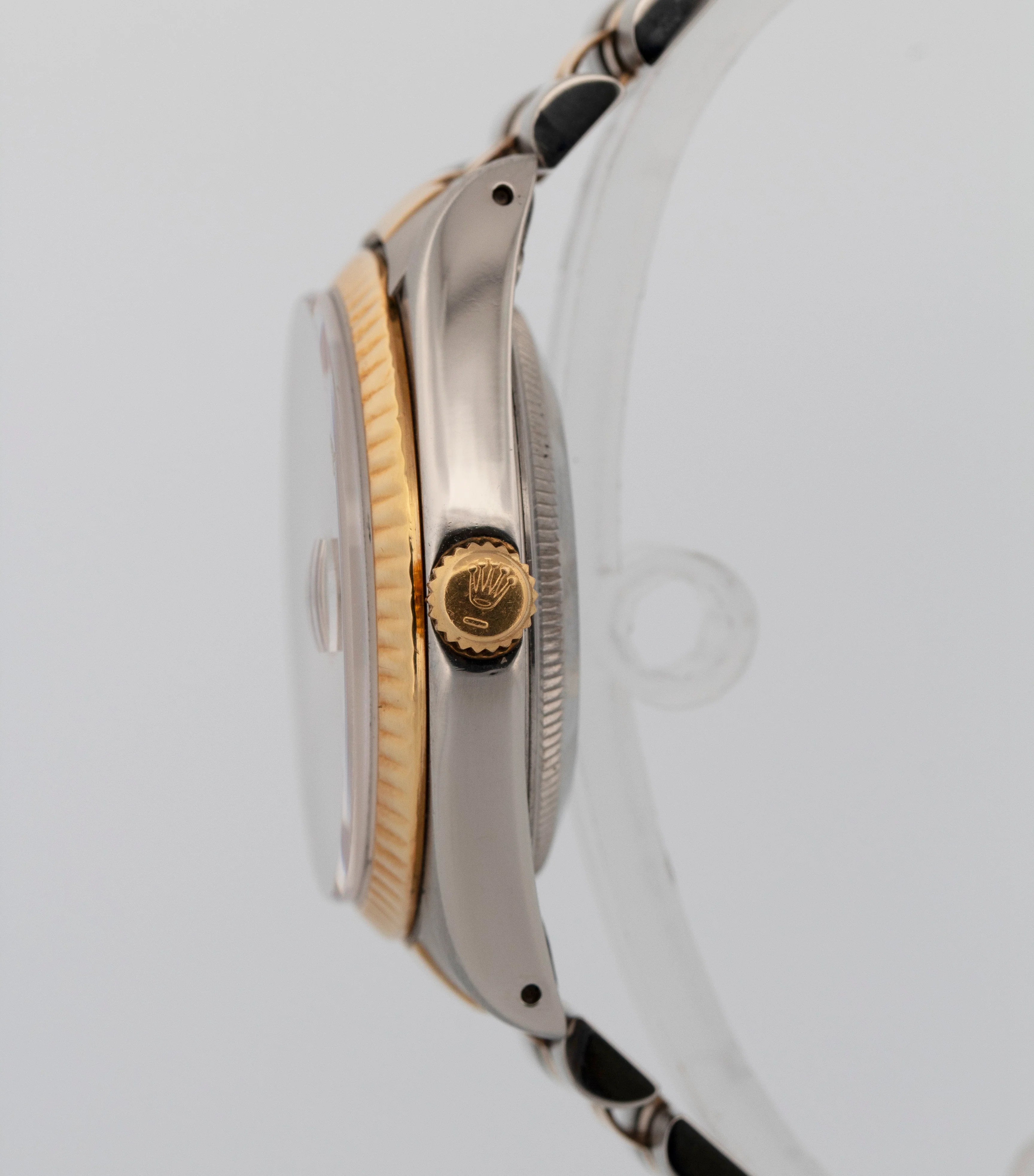 Rolex DateJust 36mm Champagne Jubilee 18K Yellow Gold JUBILEE Steel 16233 Watch - Image 3