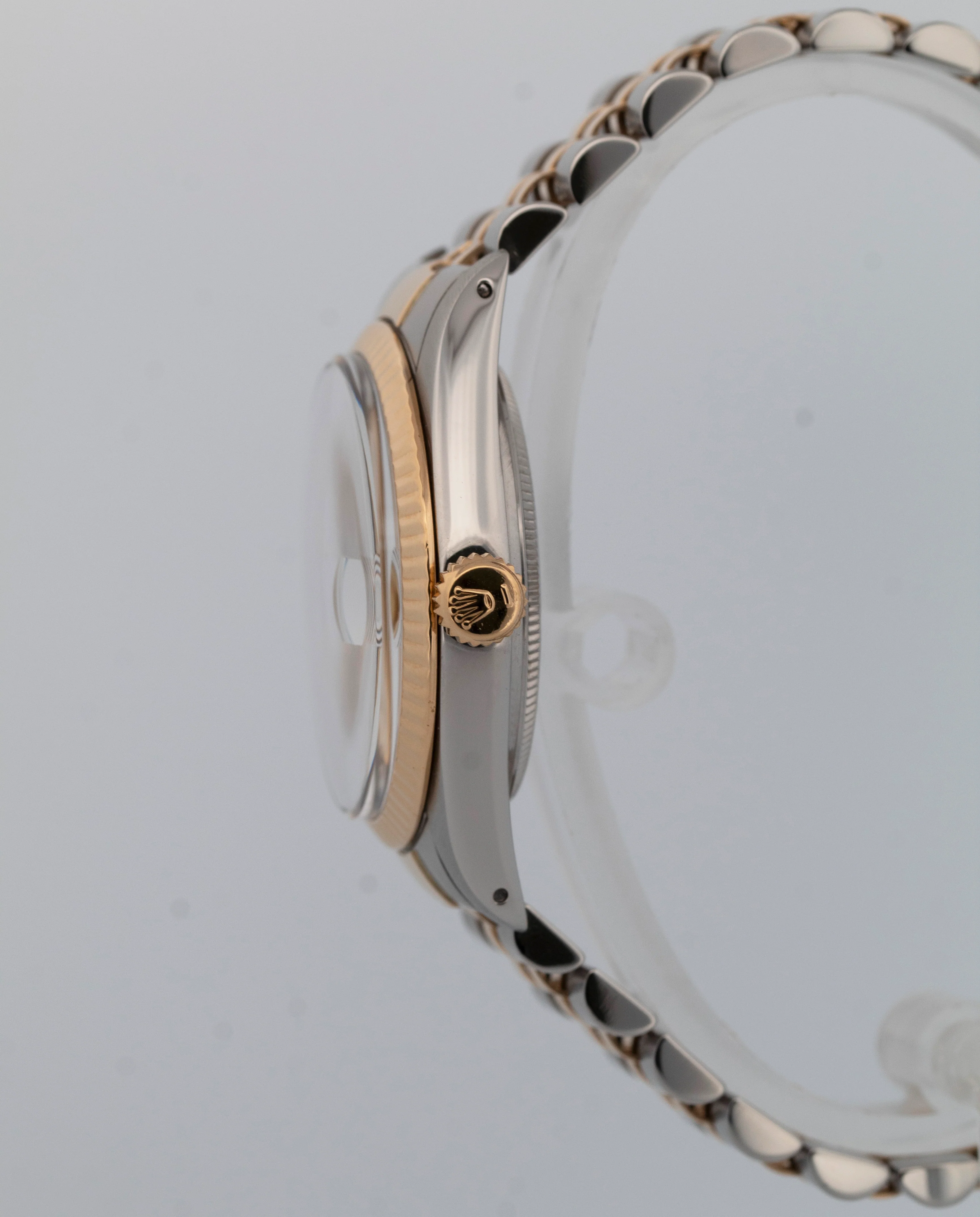 Rolex DateJust 36mm Champagne Two-Tone 18K Yellow Gold Steel JUBILEE Watch 16013 - Image 3