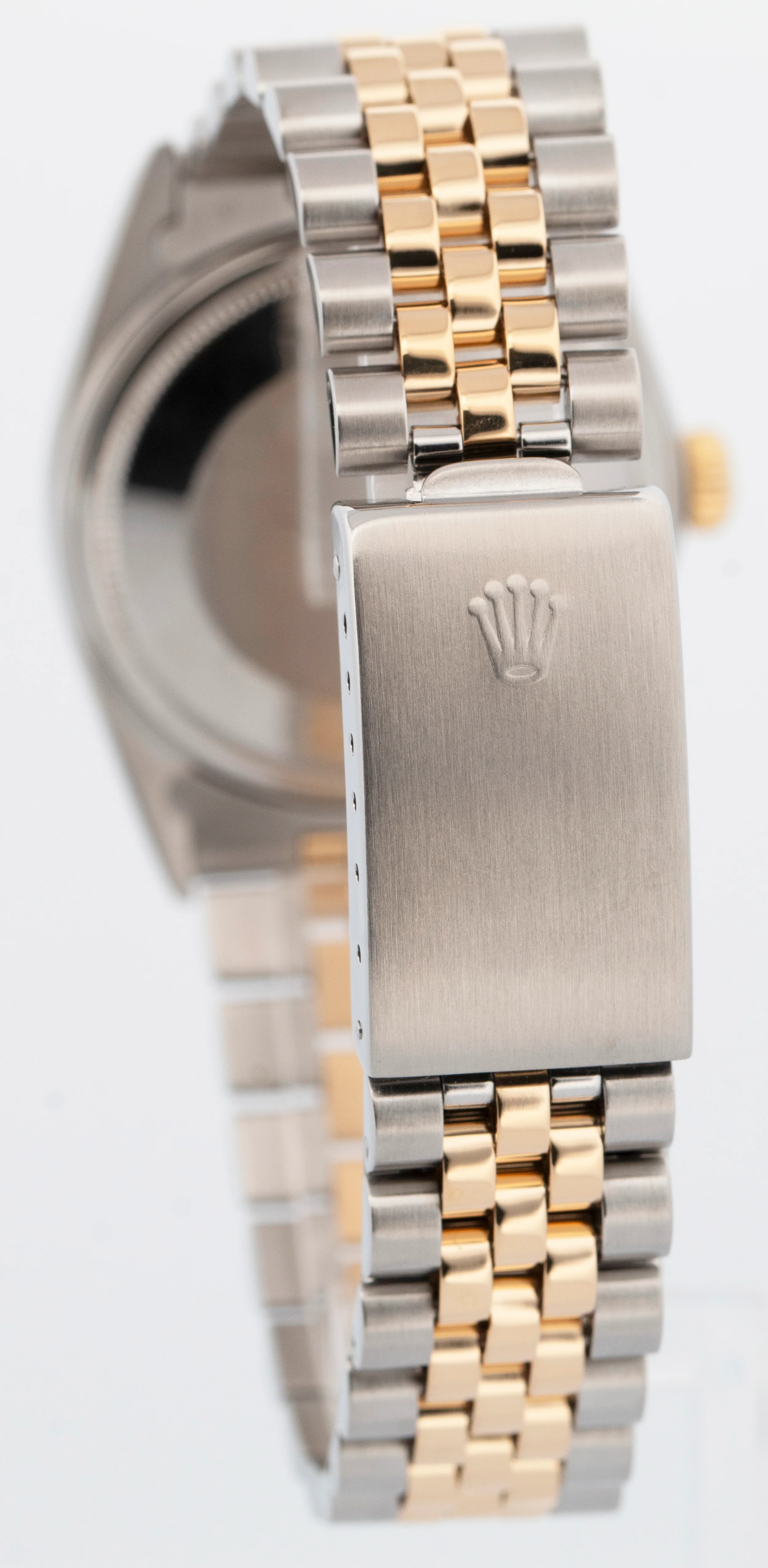 Rolex DateJust 36mm Champagne Two-Tone 18K Yellow Gold Steel JUBILEE Watch 16013 - Image 5