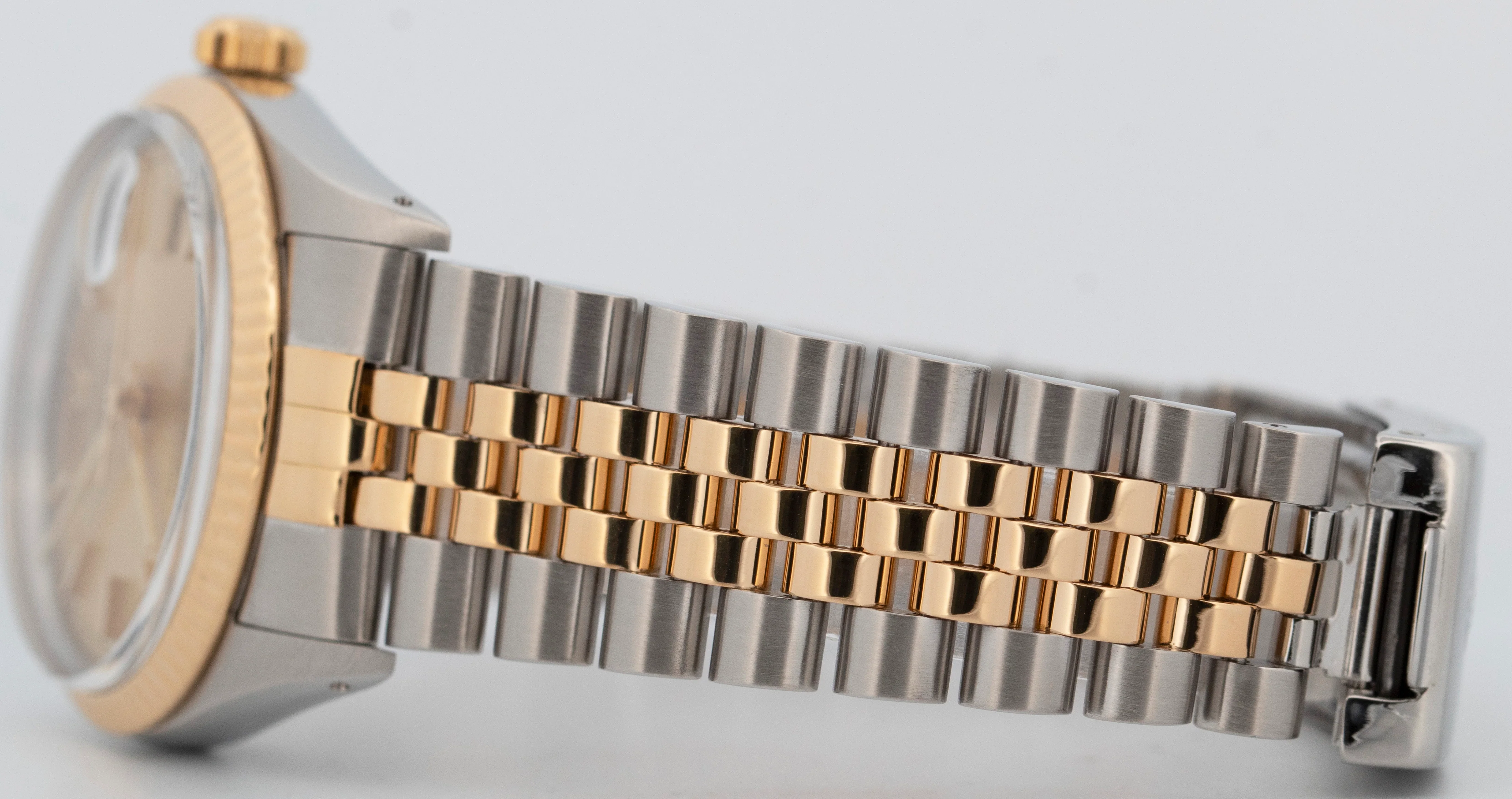 Rolex DateJust 36mm Champagne Two-Tone 18K Yellow Gold Steel JUBILEE Watch 16013 - Image 6