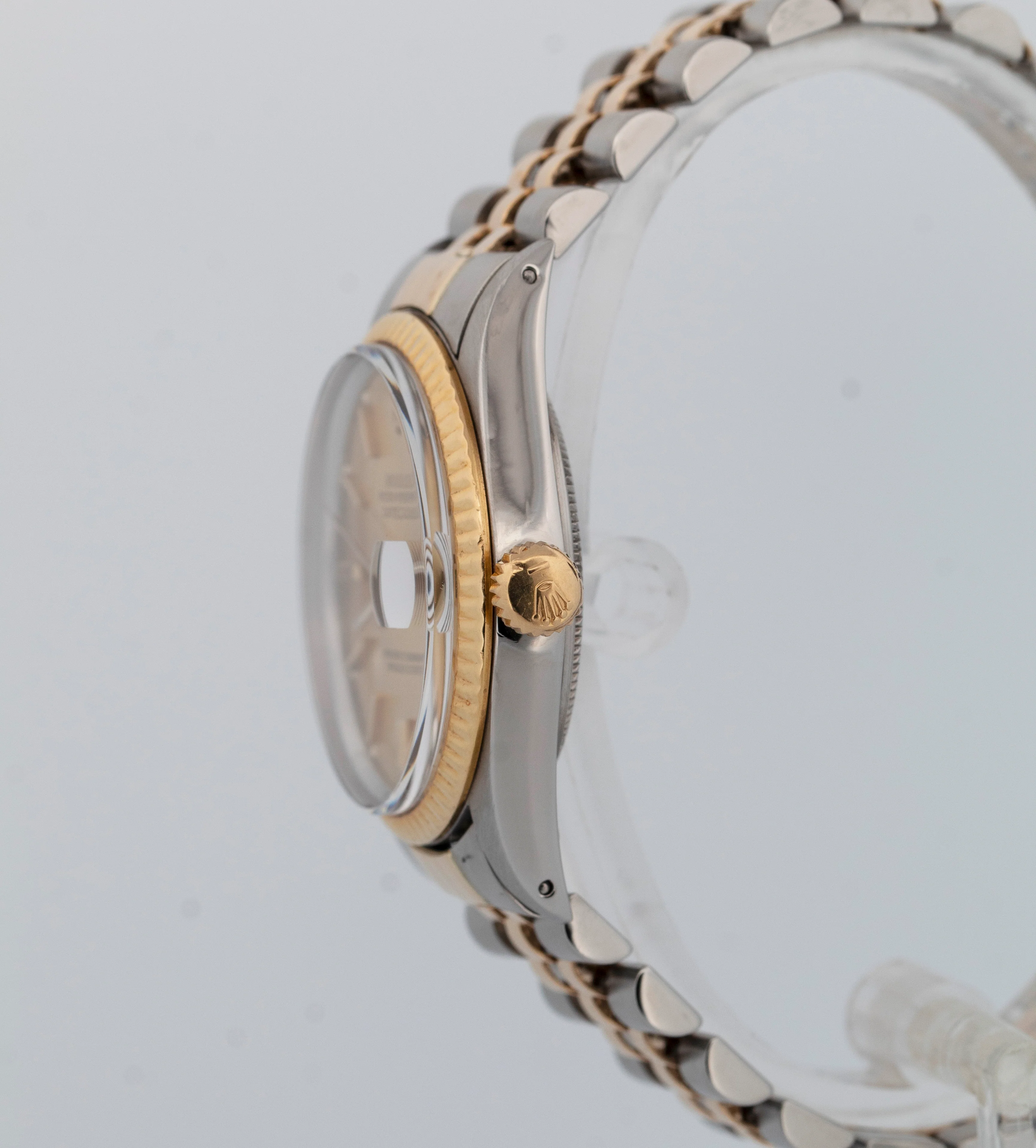 Rolex DateJust 36mm Champagne Two-Tone 18K Yellow Gold Steel JUBILEE Watch 16013 - Image 3