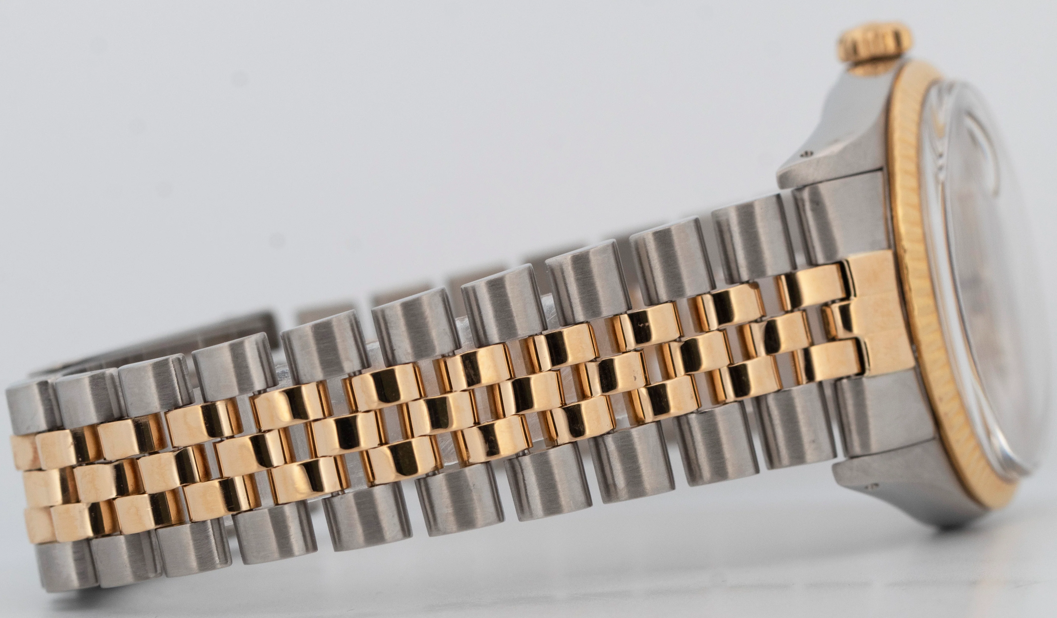 Rolex DateJust 36mm Champagne Two-Tone 18K Yellow Gold Steel JUBILEE Watch 16013 - Image 7