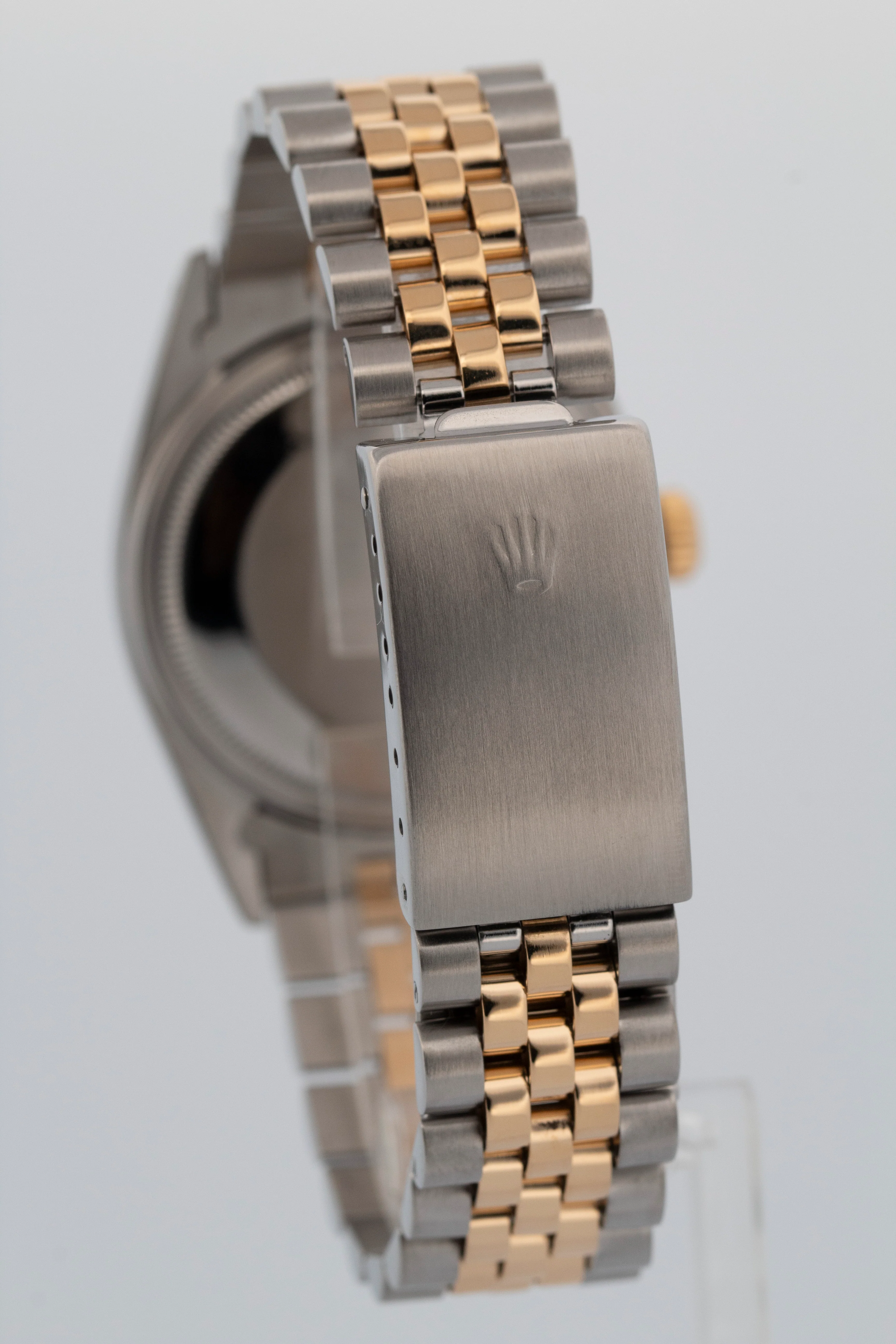 Rolex DateJust 36mm Champagne Two-Tone Jubilee 18K Yellow Gold Steel Watch 16013 - Image 5