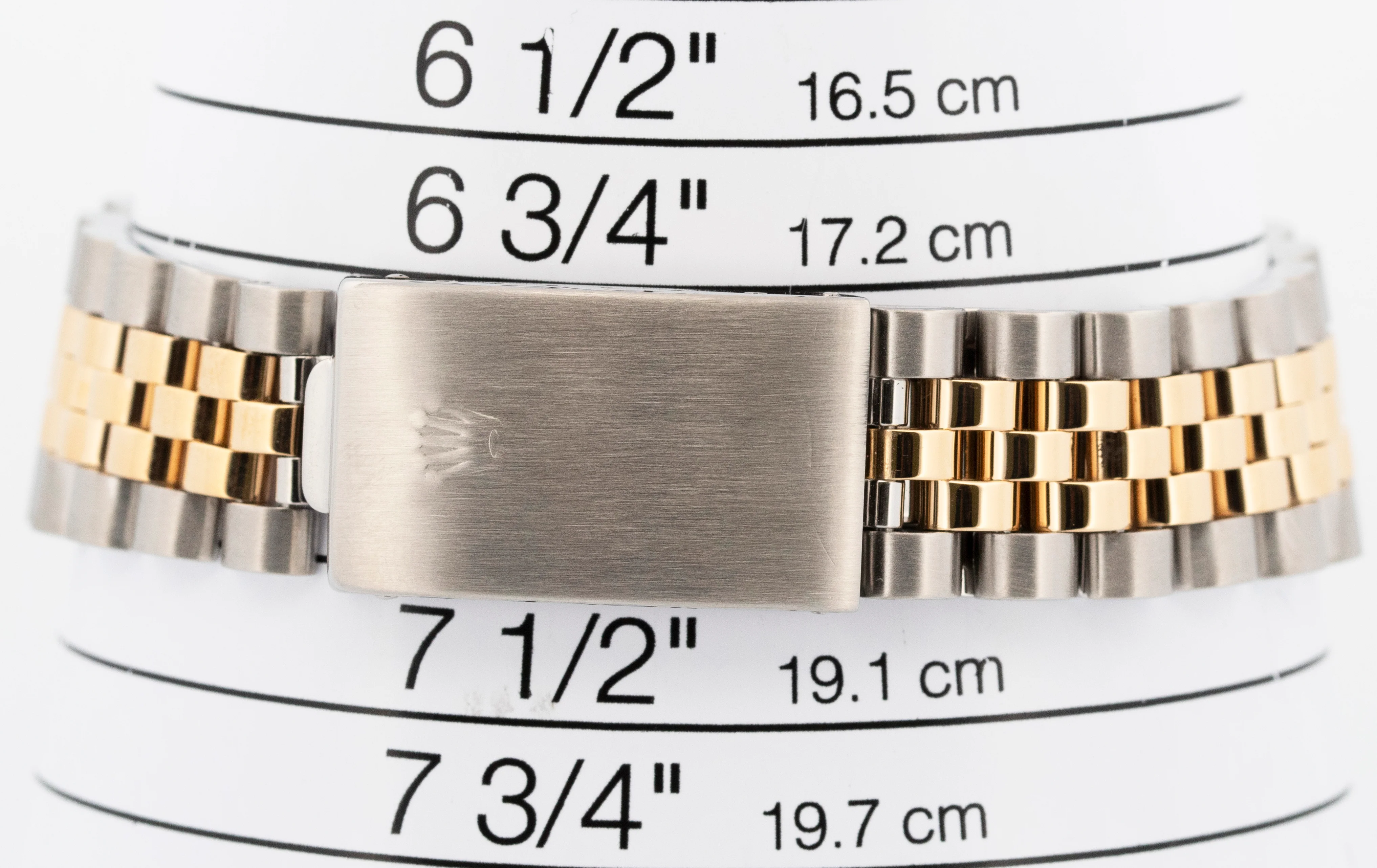 Rolex DateJust 36mm Champagne Two-Tone Jubilee 18K Yellow Gold Steel Watch 16013 - Image 8