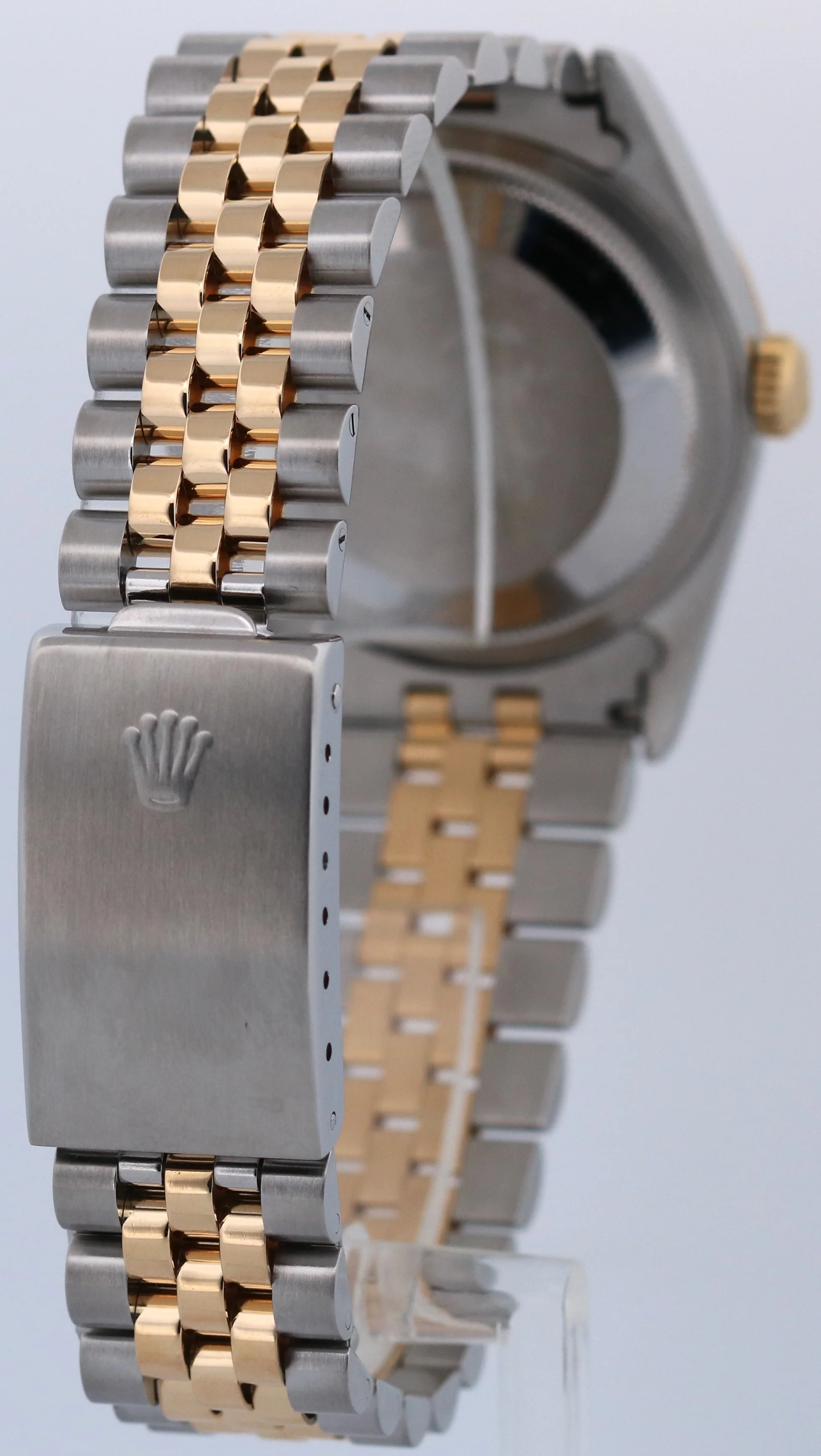 Rolex DateJust 36mm FACTORY CHAMPAGNE DIAMOND 18K Gold JUBILEE Steel 16233 Watch - Image 5