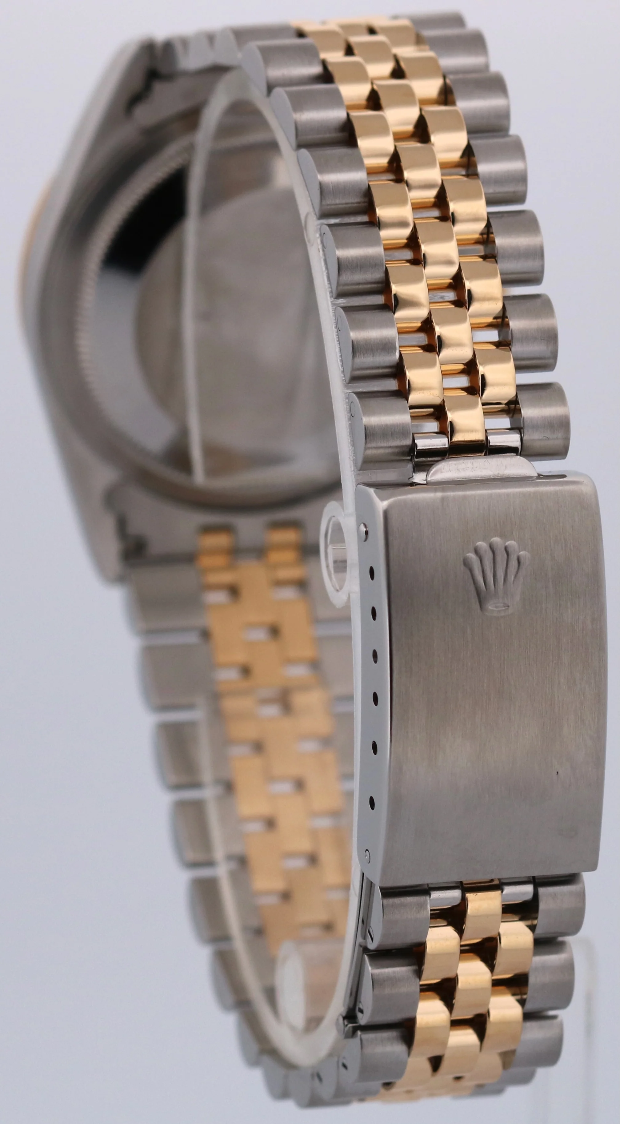 Rolex DateJust 36mm FACTORY CHAMPAGNE DIAMOND 18K Gold JUBILEE Steel 16233 Watch - Image 6