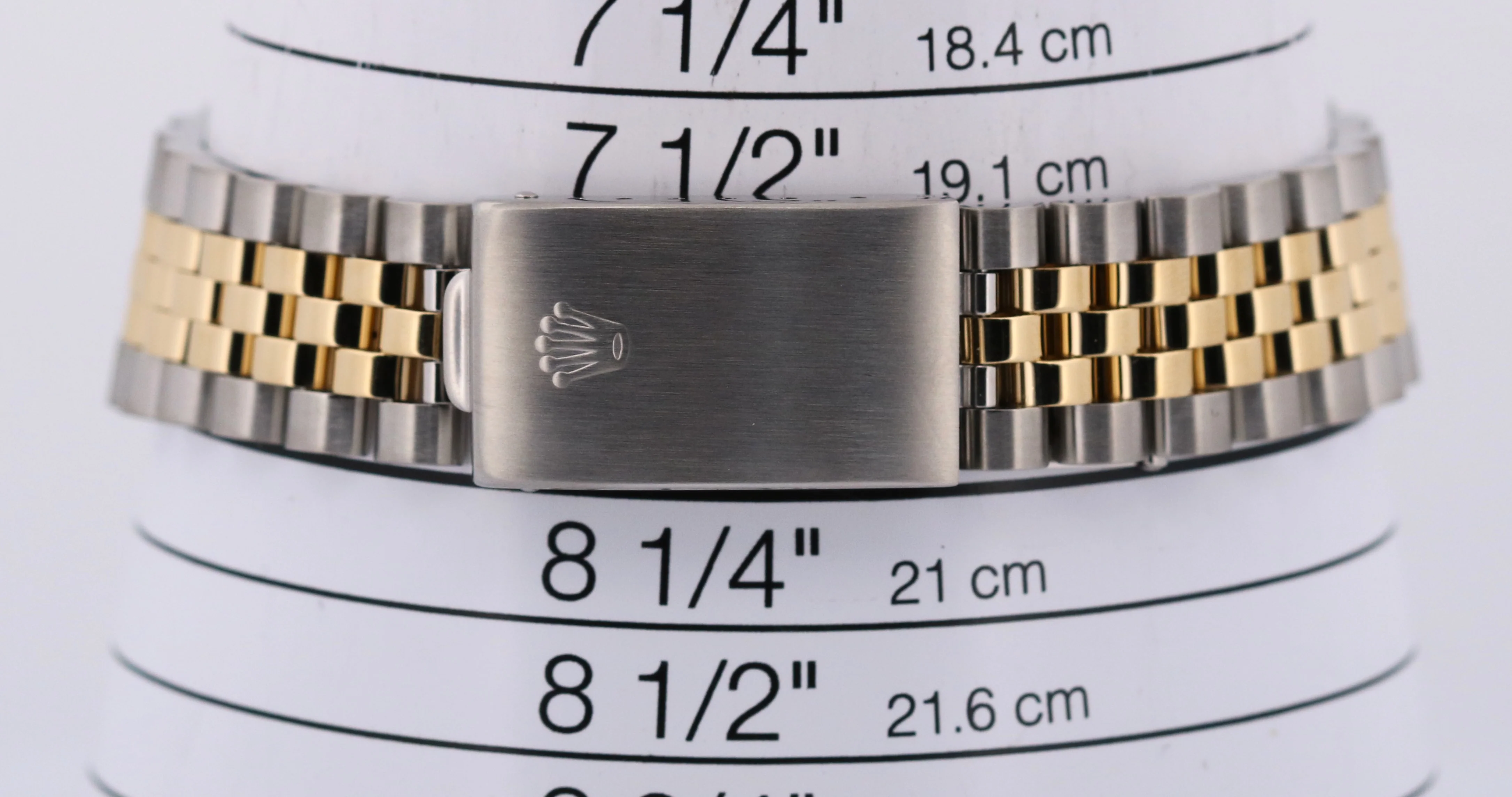 Rolex DateJust 36mm FACTORY CHAMPAGNE DIAMOND 18K Gold JUBILEE Steel 16233 Watch - Image 9