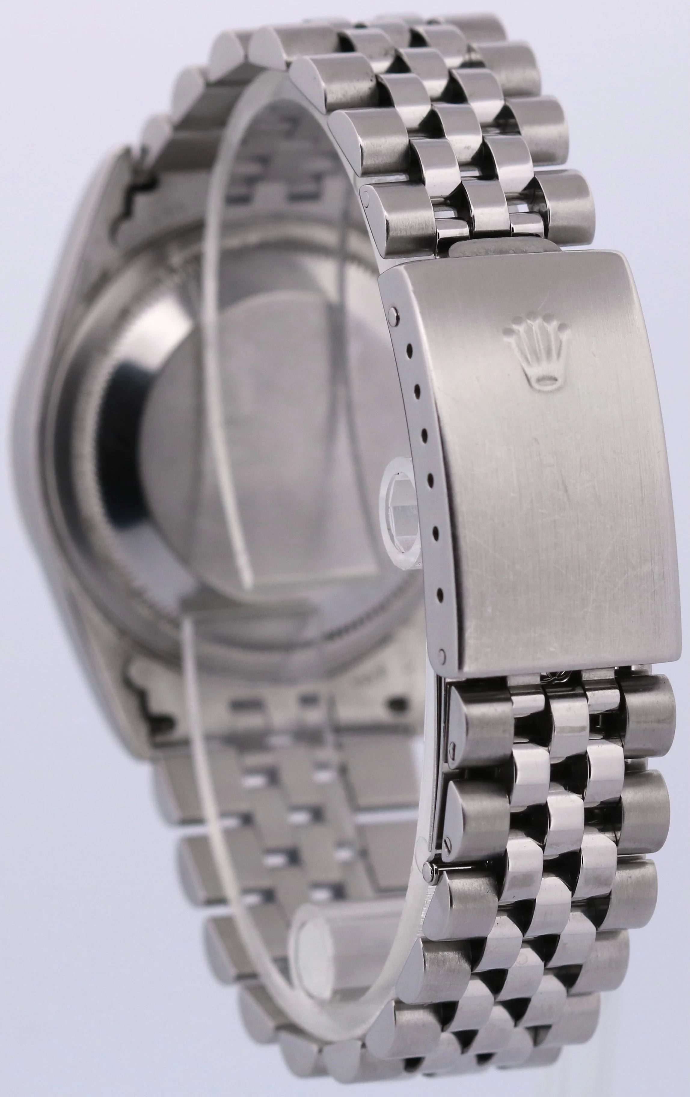 Rolex DateJust 36mm FACTORY SODALITE DIAMOND Blue 18K Gold Steel JUBILEE 16234 - Image 5