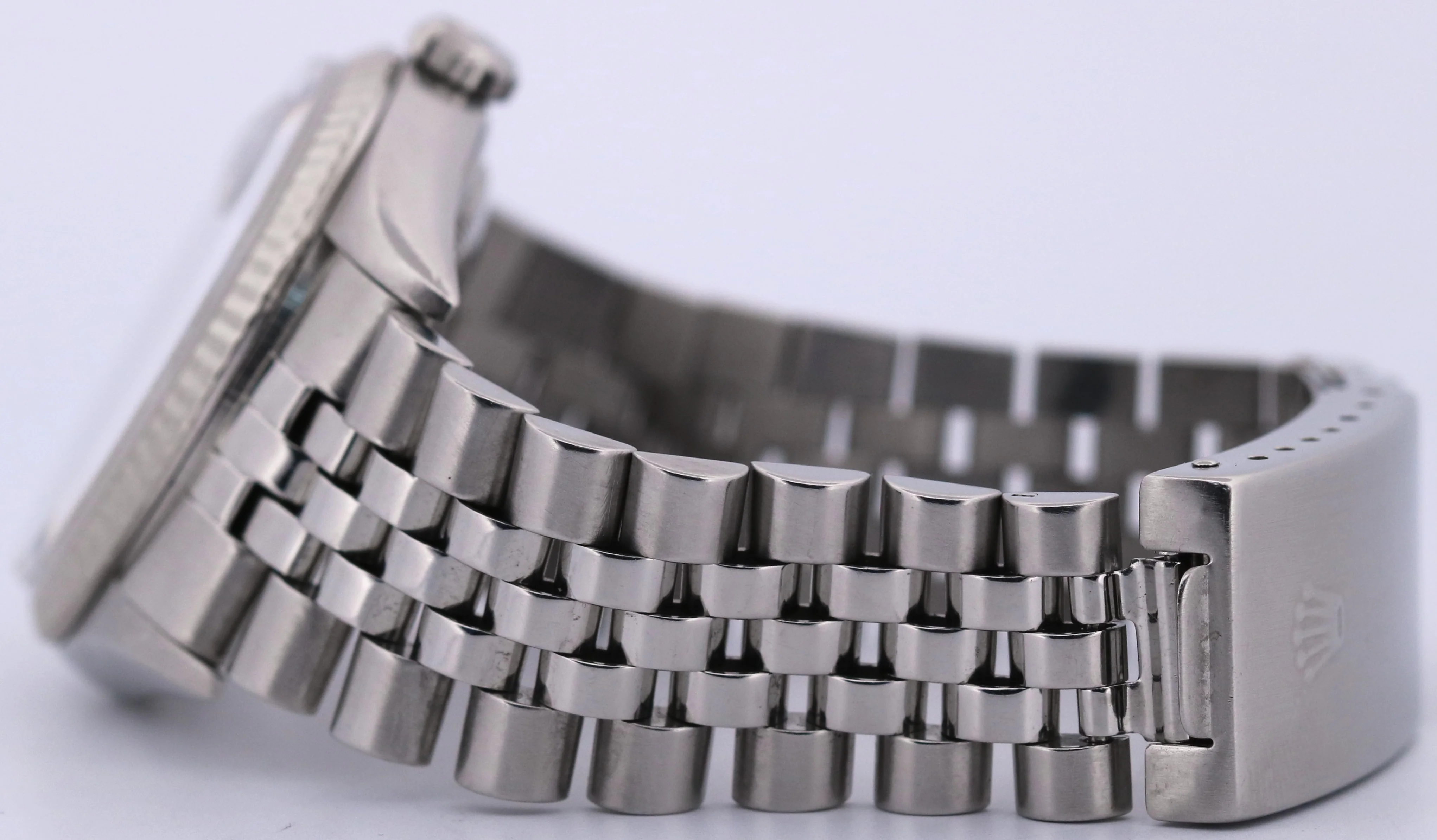 Rolex DateJust 36mm FACTORY SODALITE DIAMOND Blue 18K Gold Steel JUBILEE 16234 - Image 7