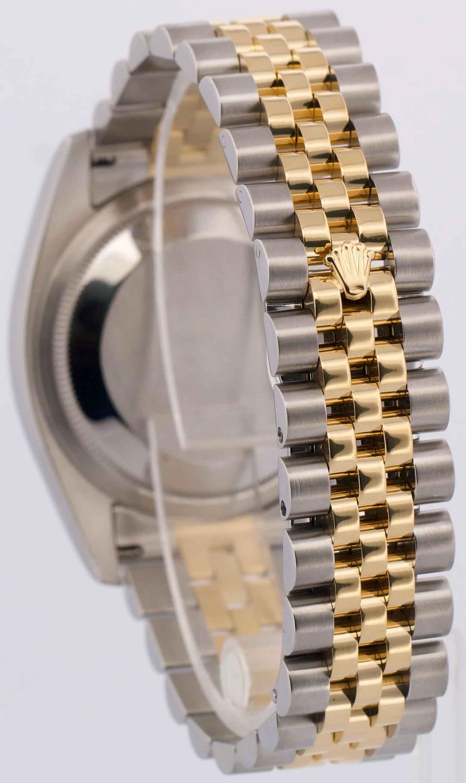 Rolex DateJust 36mm JUBILEE CHAMPAGNE DIAMOND 18K Yellow Gold Steel 116233 Watch - Image 5