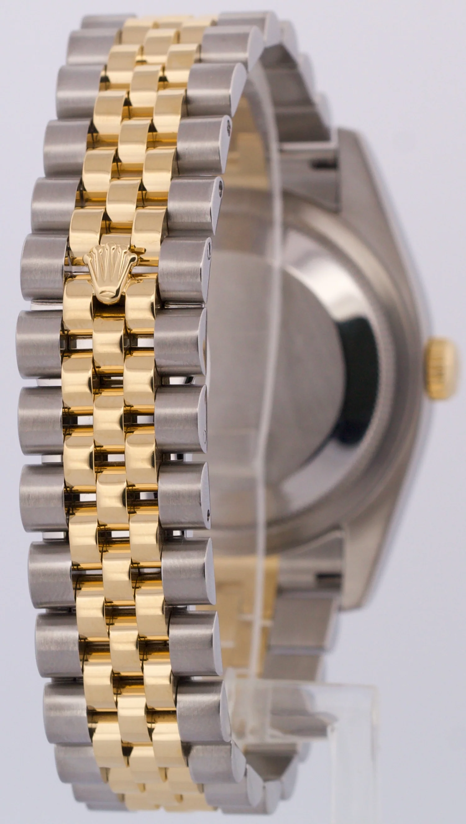 Rolex DateJust 36mm JUBILEE CHAMPAGNE DIAMOND 18K Yellow Gold Steel 116233 Watch - Image 6