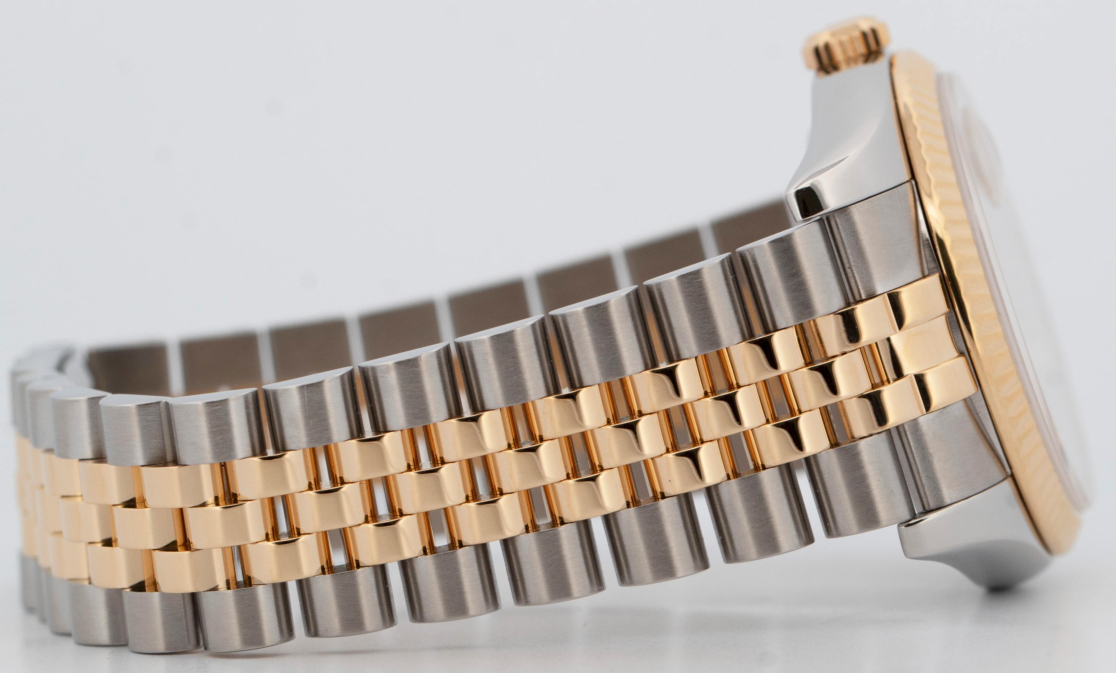 Rolex DateJust 36mm JUBILEE DIAMOND Two-Tone Yellow Gold Steel 116233 Watch BOX - Image 7