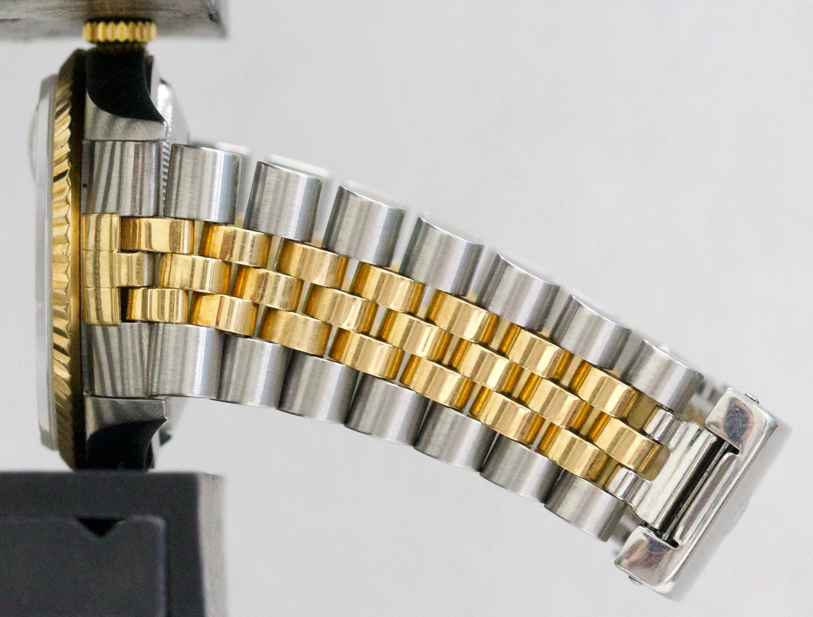 Rolex DateJust 36mm JUBILEE IVORY ARABIC 18K Yellow Gold Steel 16233 Watch - Image 10