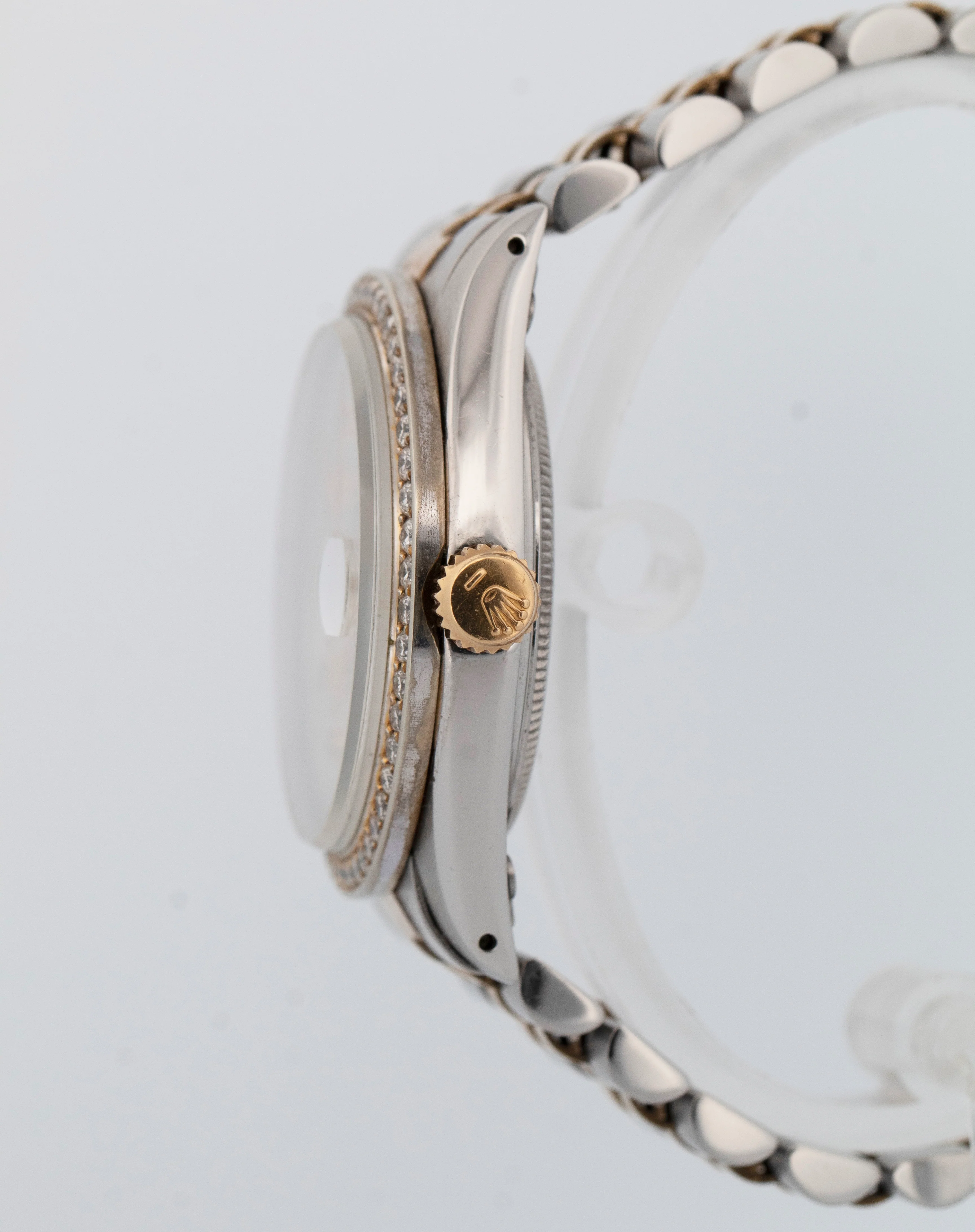 Rolex DateJust 36mm MOP DIAMOND 18K Gold Two-Tone Stainless Steel Watch 16013 - Image 7