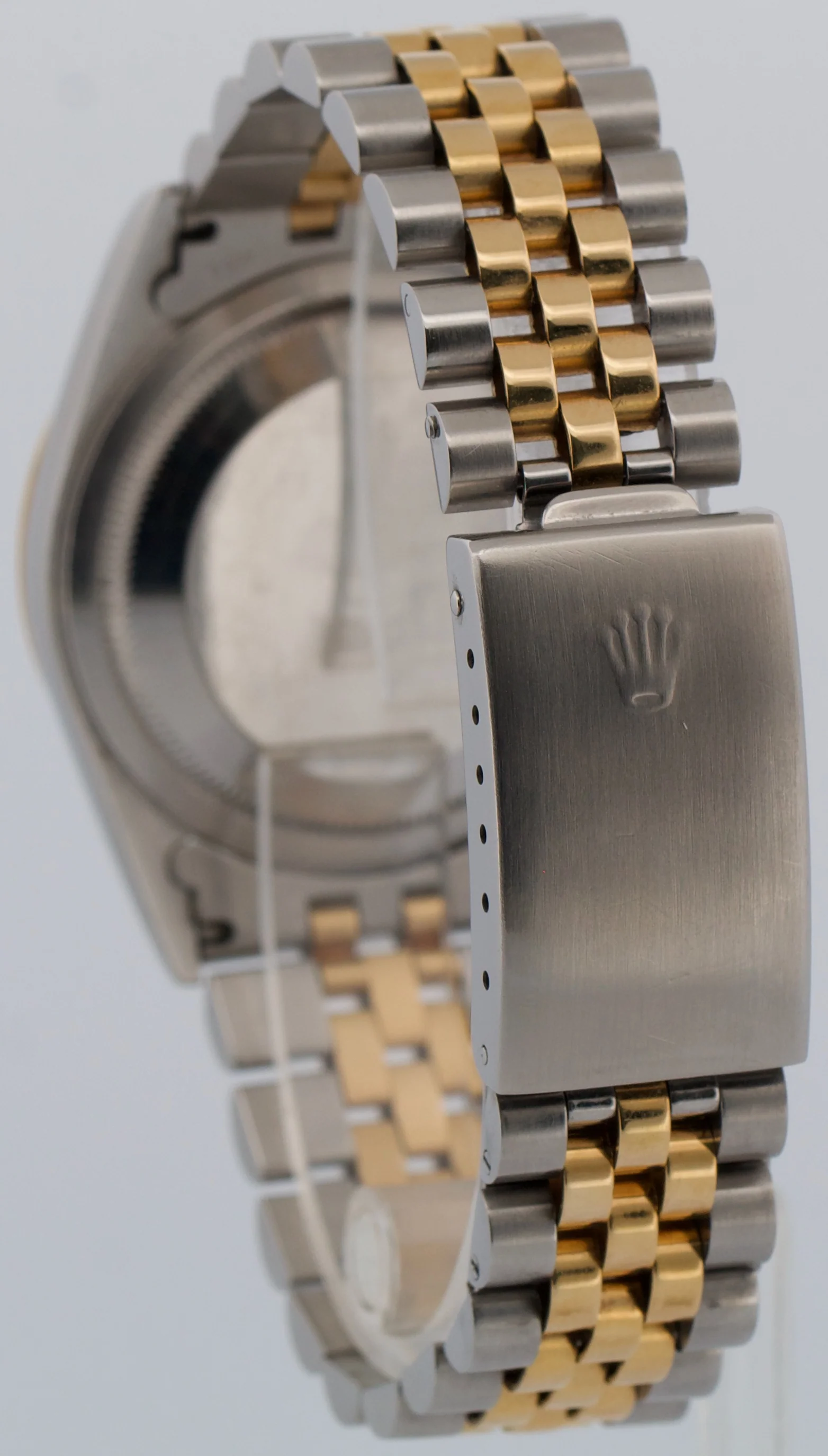 Rolex DateJust 36mm MOP ROMAN 18K Yellow Gold Fluted Steel JUBILEE 16233 Watch - Image 5