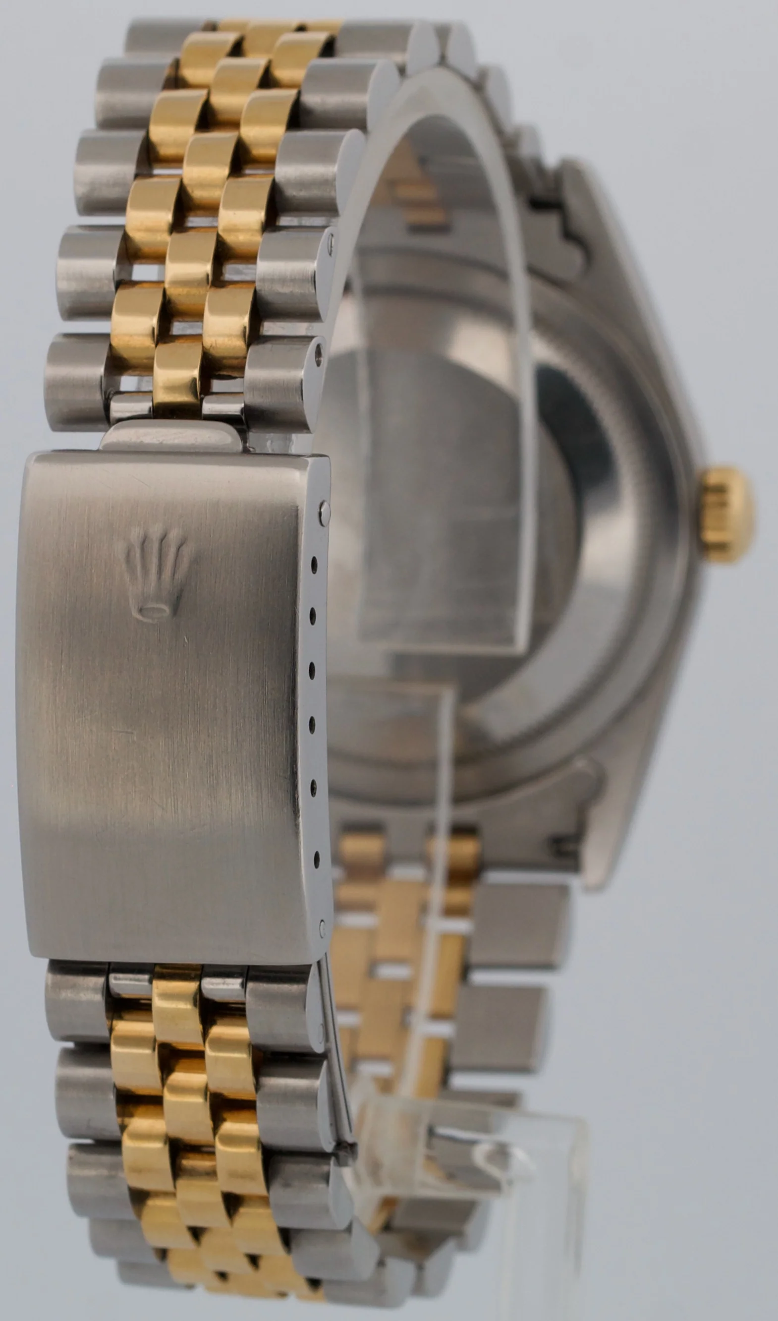Rolex DateJust 36mm MOP ROMAN 18K Yellow Gold Fluted Steel JUBILEE 16233 Watch - Image 6