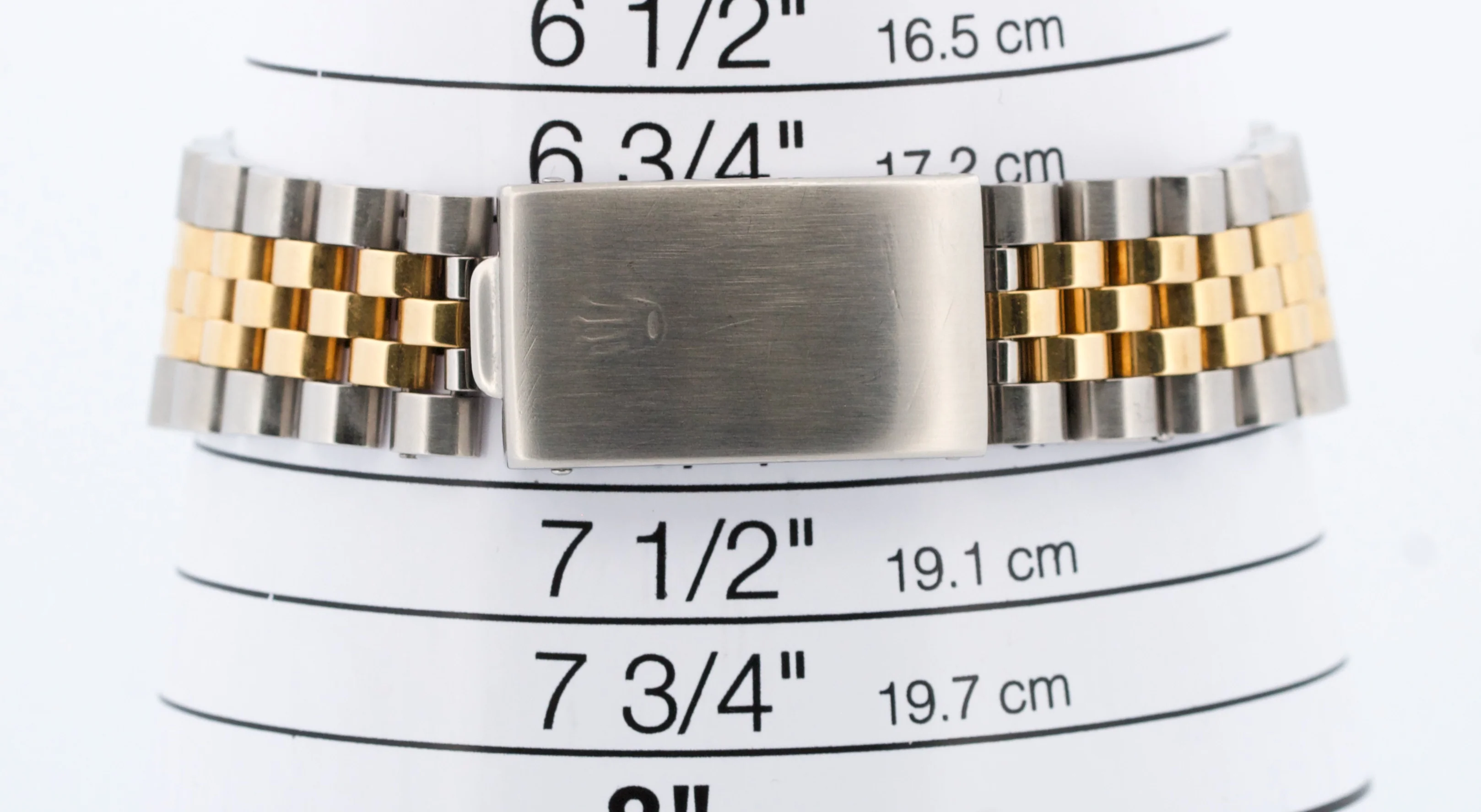 Rolex DateJust 36mm MOP ROMAN 18K Yellow Gold Fluted Steel JUBILEE 16233 Watch - Image 9