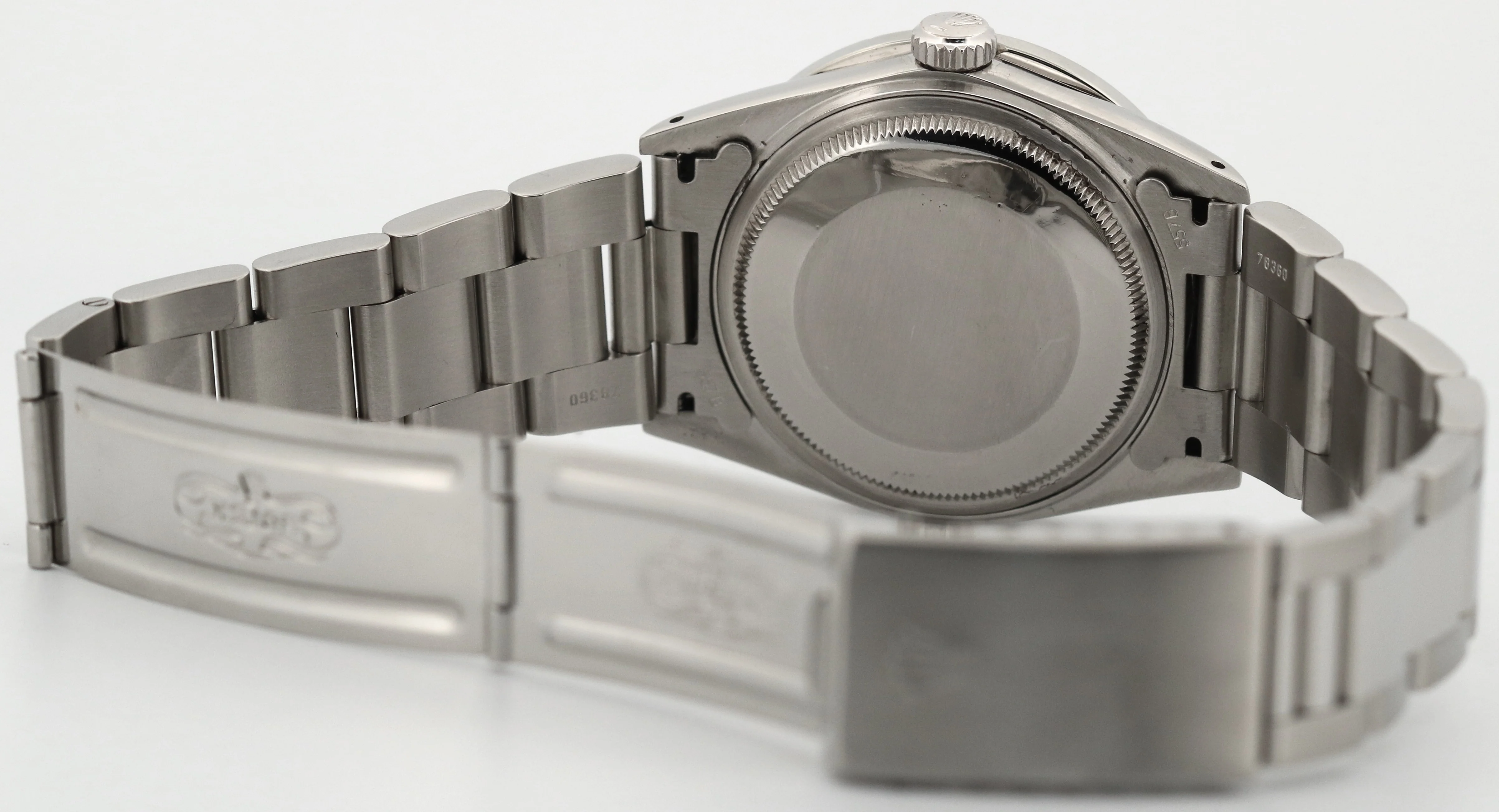 Rolex DateJust 36mm MOTHER OF PEARL DIAMOND BEZEL Stainless Steel OYSTER 16013 - Image 9