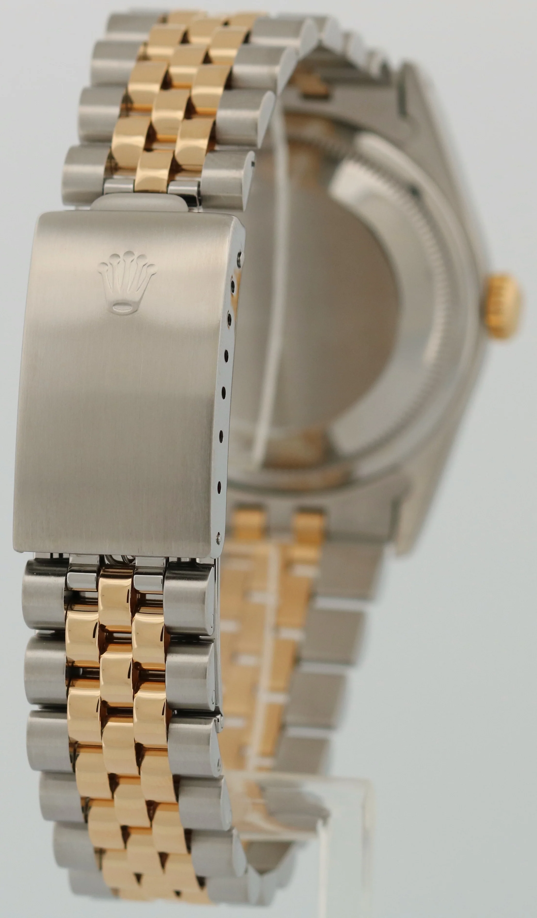 Rolex DateJust 36mm 16233 SILVER Two-Tone 18K Yellow Gold Steel Fluted JUBILEE - Image 6