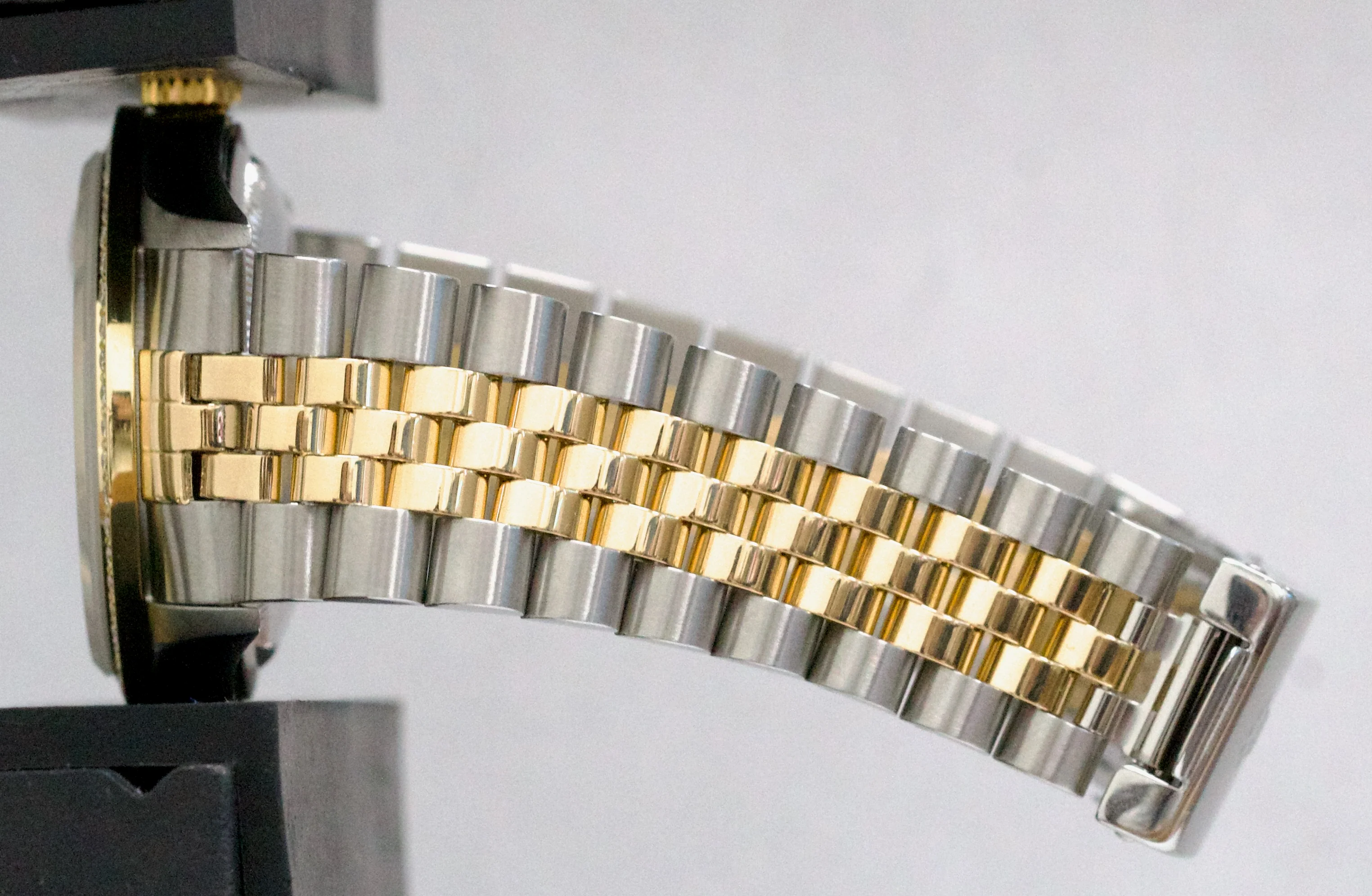 Rolex DateJust 36mm WHITE DIAMOND 18K Yellow Gold Steel JUBILEE 16233 Watch - Image 10