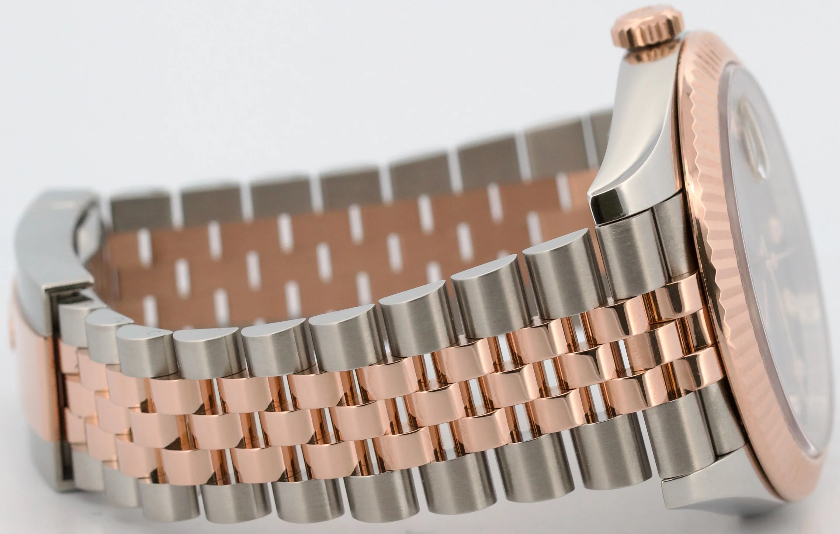 Rolex DateJust 41 Brown CHOCOLATE DIAMOND 18k Gold Steel JUBILEE 41mm 126331 BOX - Image 8