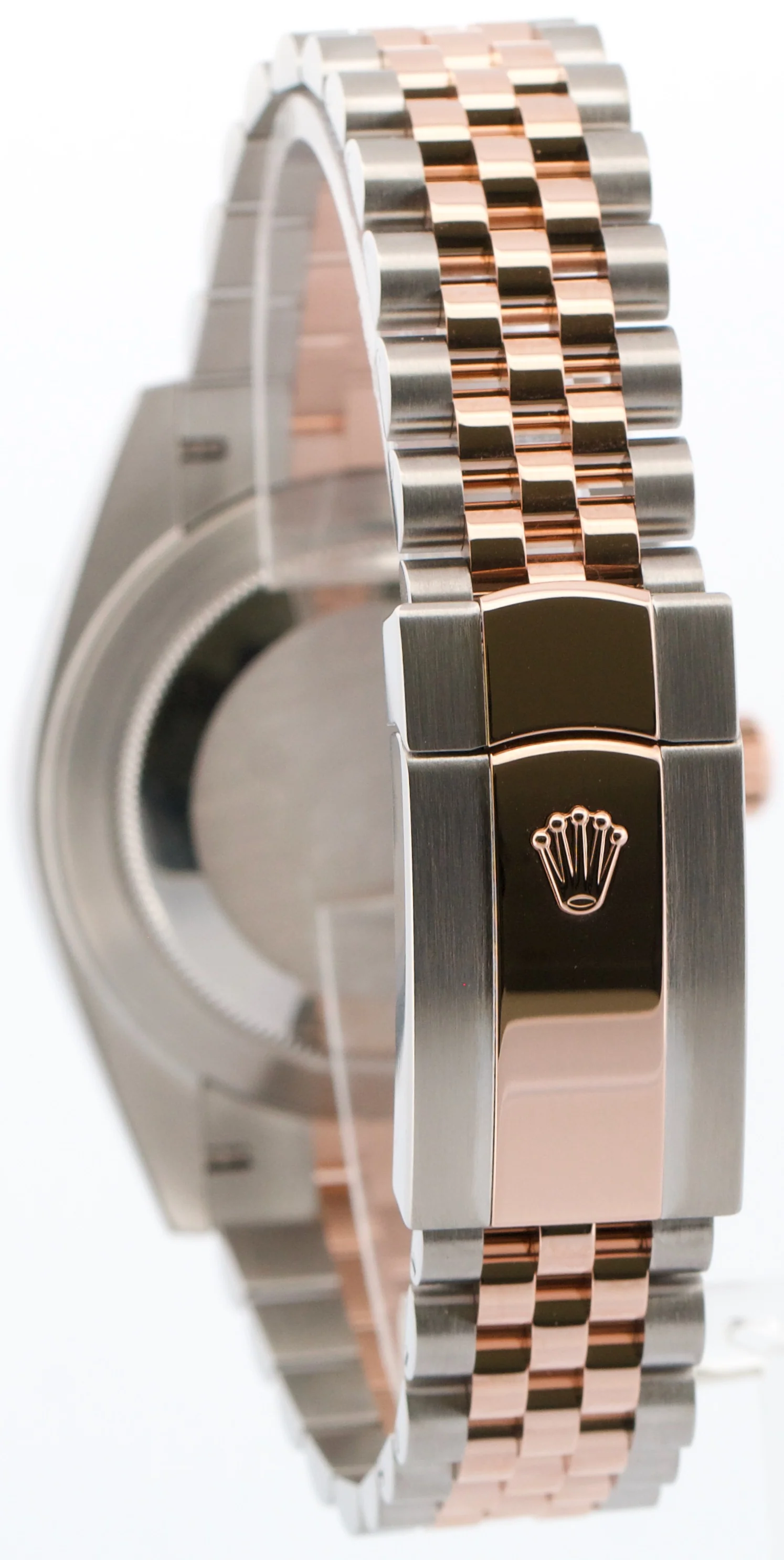 Rolex DateJust 41 Rhodium WIMBLEDON 18k Gold Fluted Steel JUBILEE 41mm 126331 - Image 5