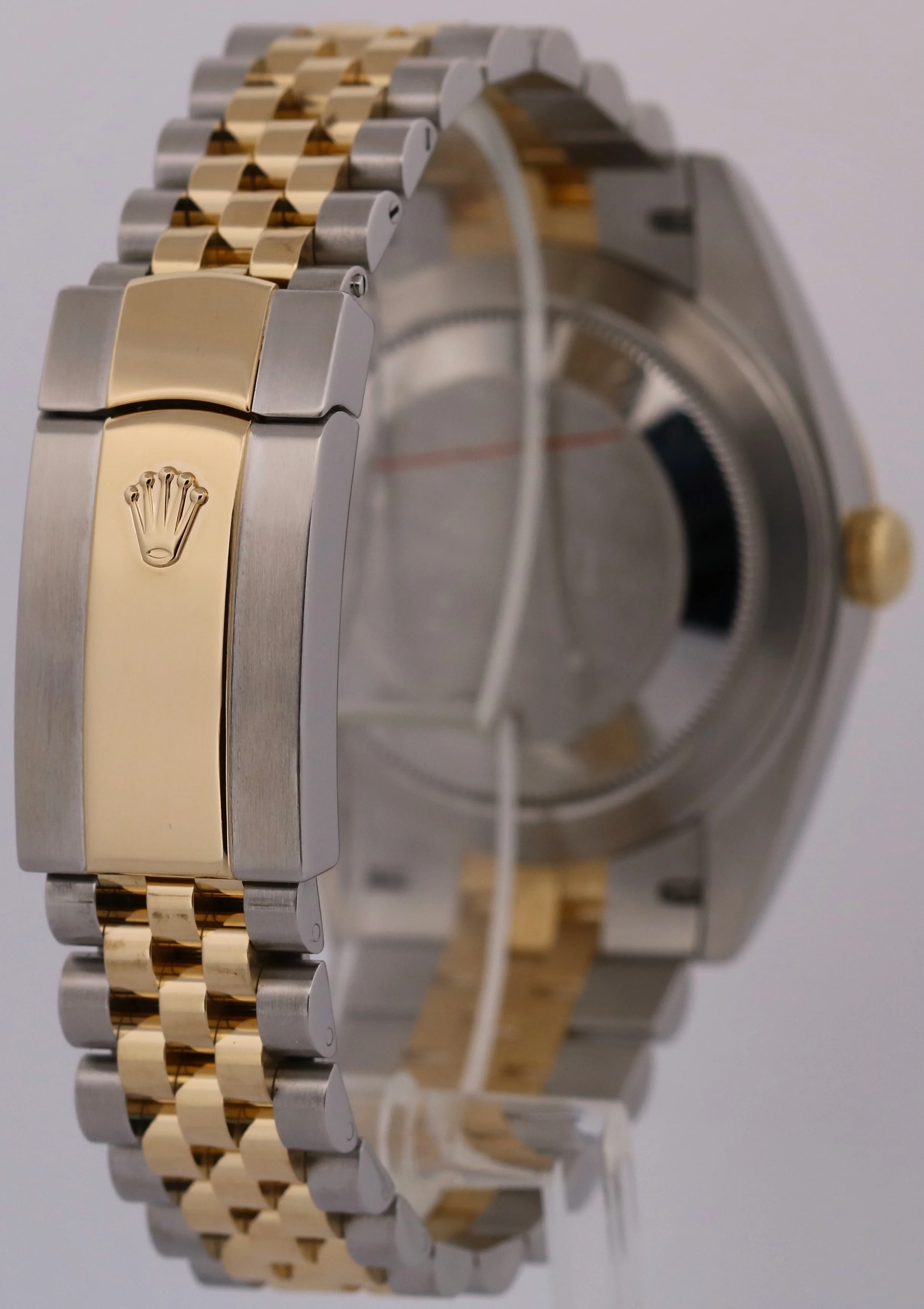 Rolex DateJust 41 SILVER 18K Yellow Gold Two-Tone Steel 41mm JUBILEE 126333 - Image 6